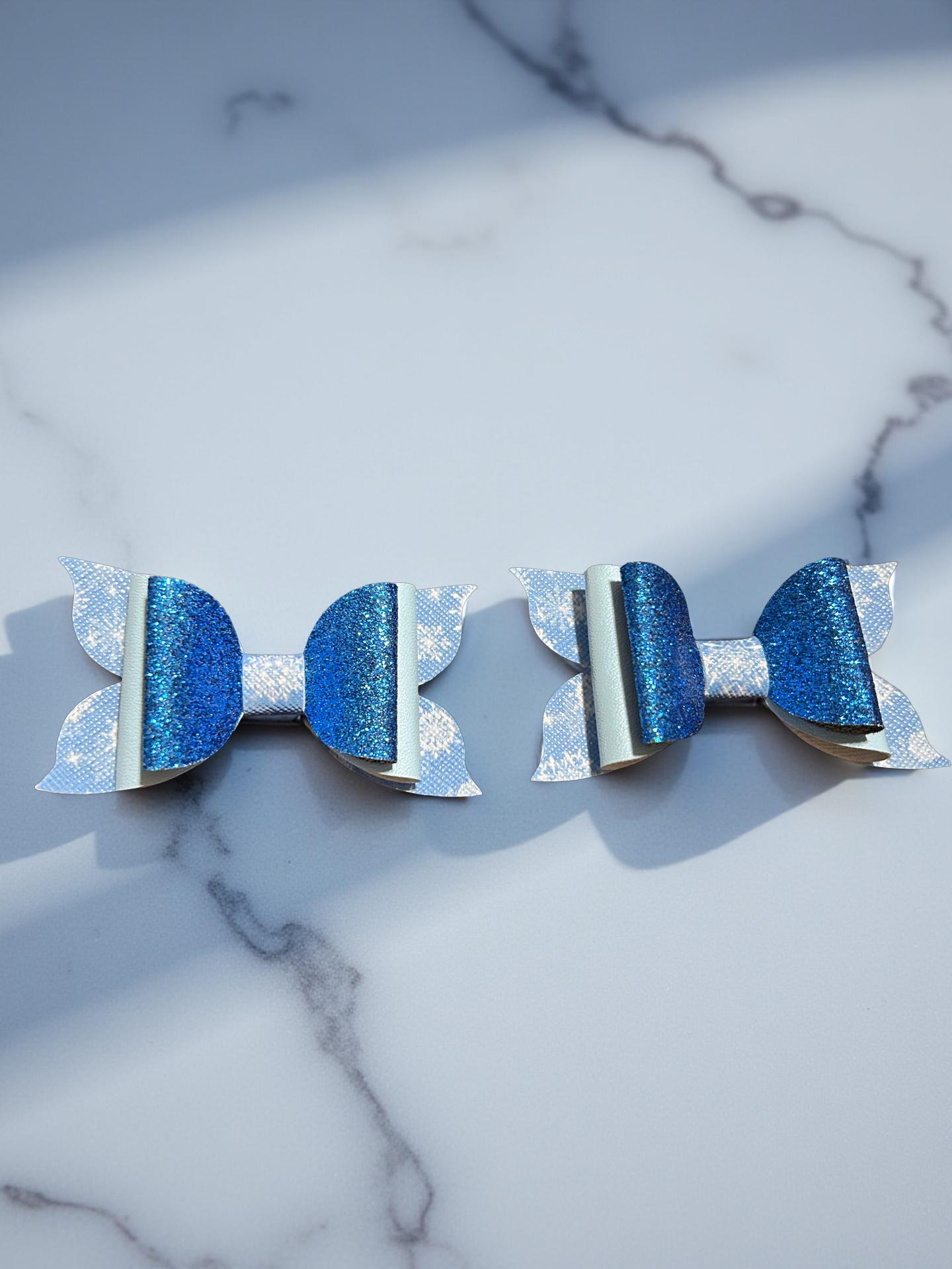 Glacier Gleam Bite Size Bows