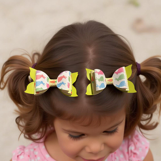 Sunny Bunny Bite- Size Bows