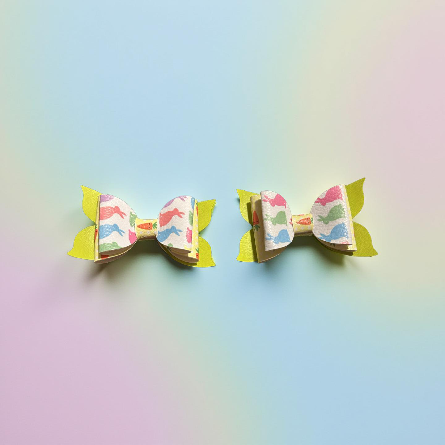 Sunny Bunny Bite- Size Bows