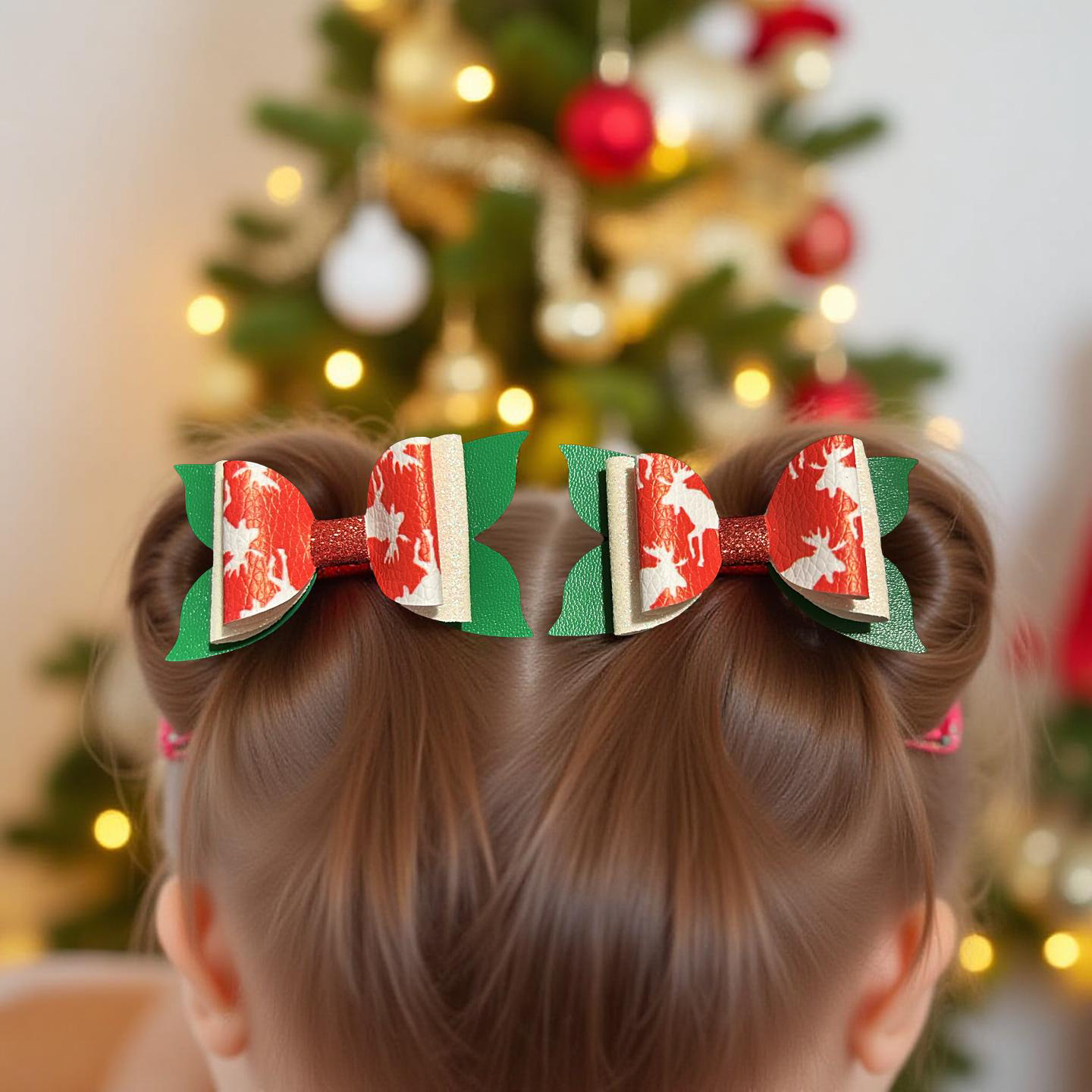 Reindeer Wraps Bite Size Bows