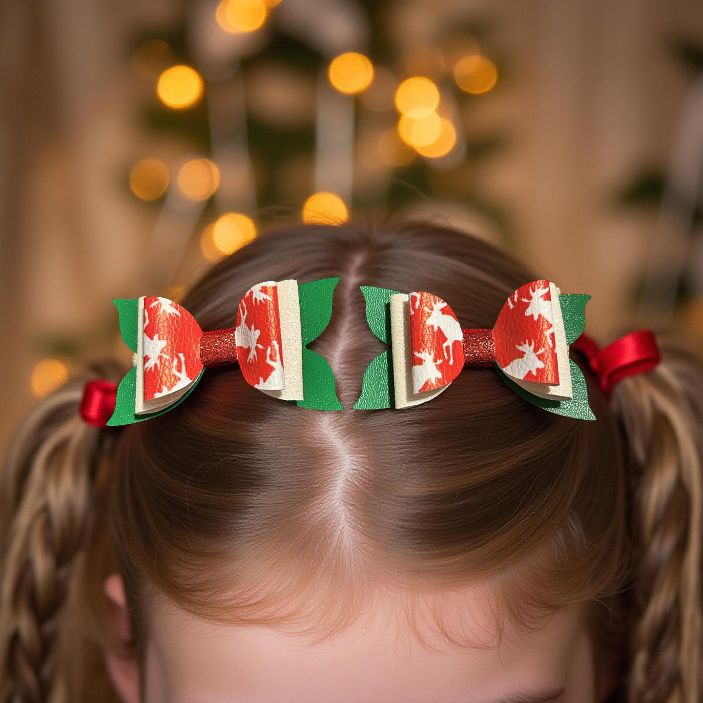 Reindeer Wraps Bite Size Bows