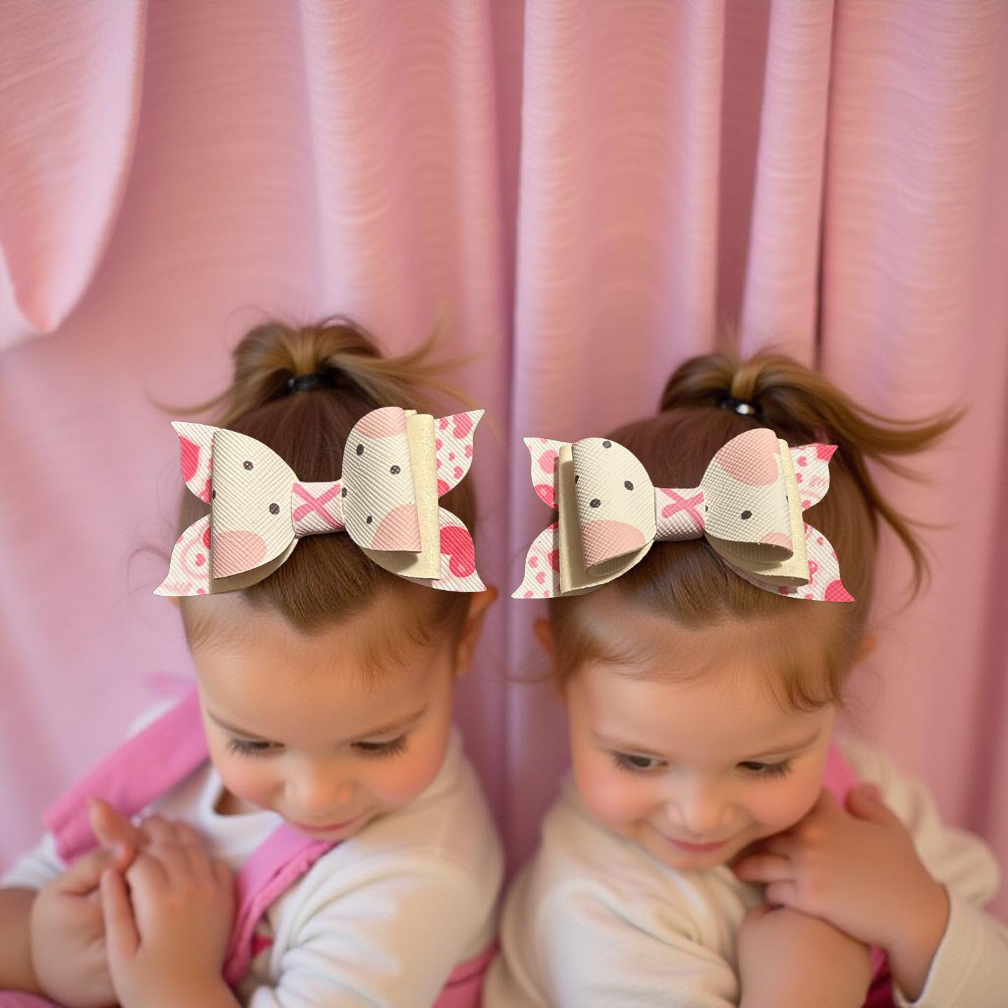 Sweetheart Scribbles Bite Size Bows