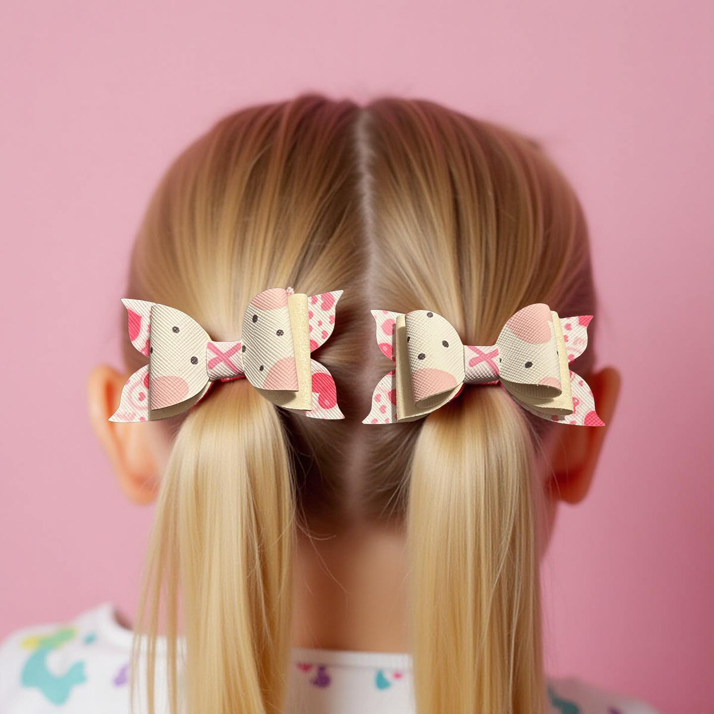Sweetheart Scribbles Bite Size Bows