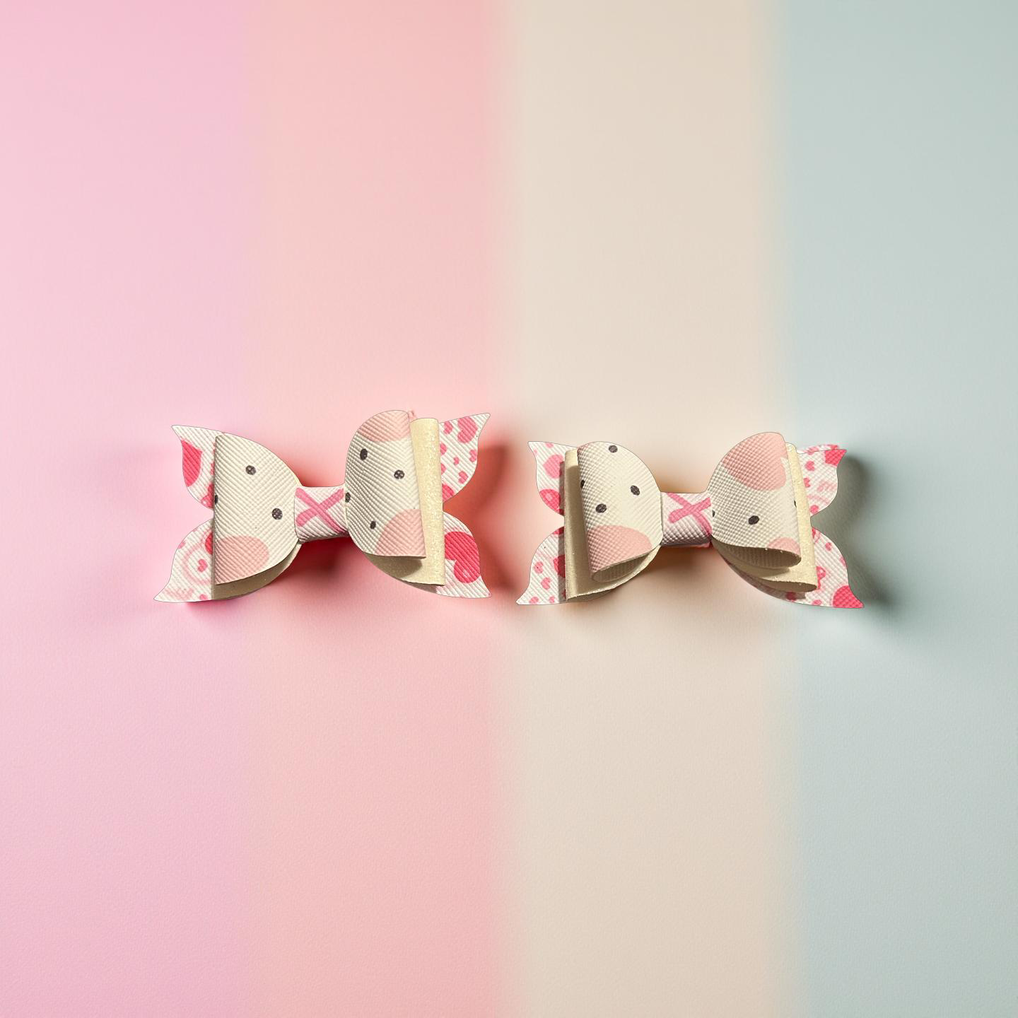 Sweetheart Scribbles Bite Size Bows