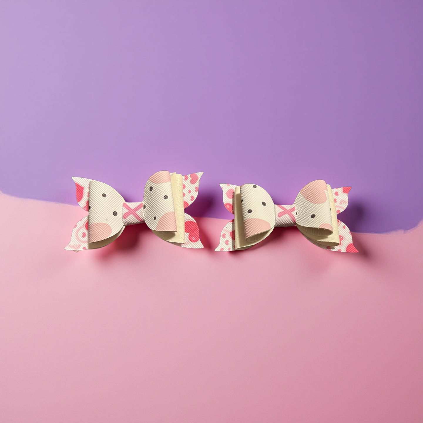 Sweetheart Scribbles Bite Size Bows