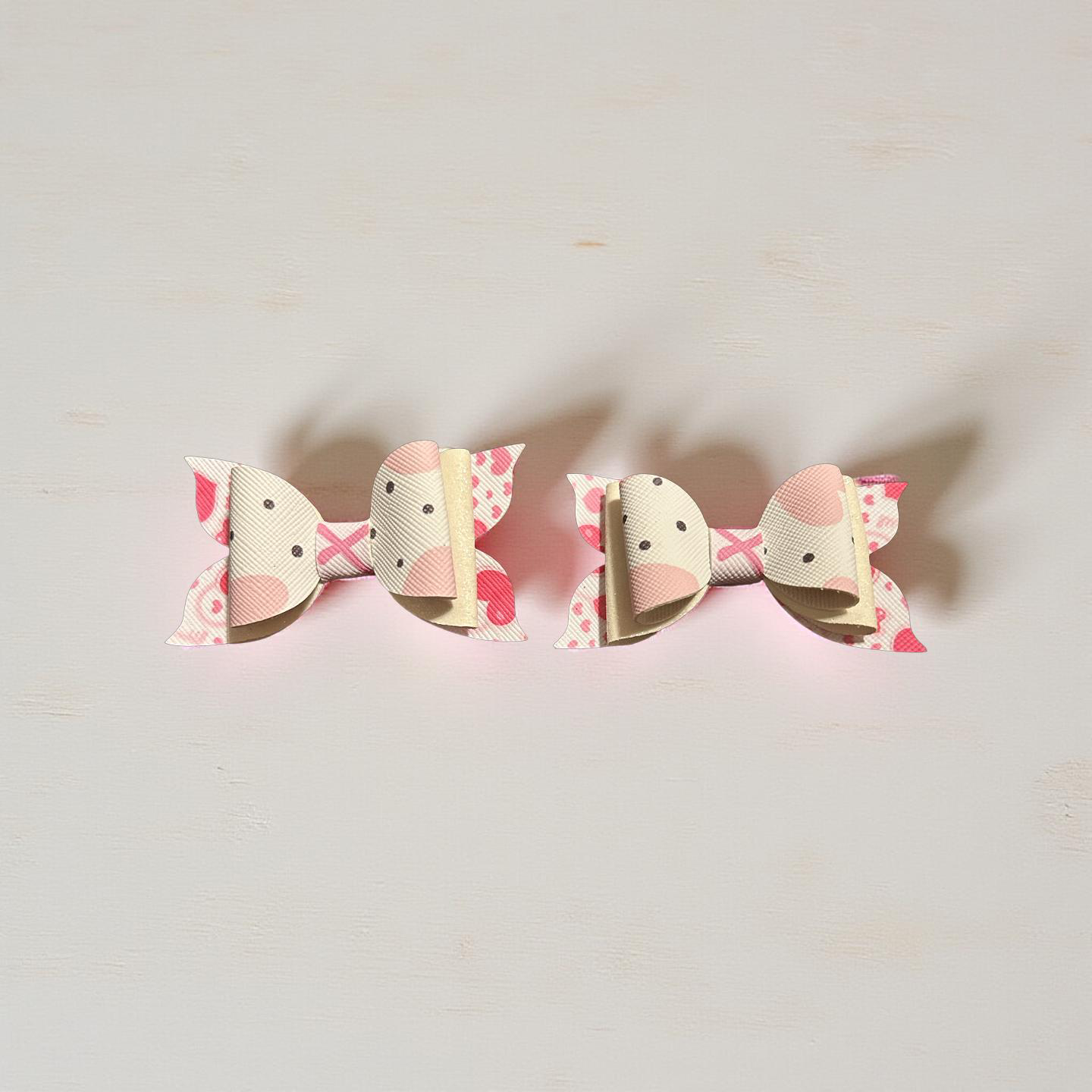 Sweetheart Scribbles Bite Size Bows