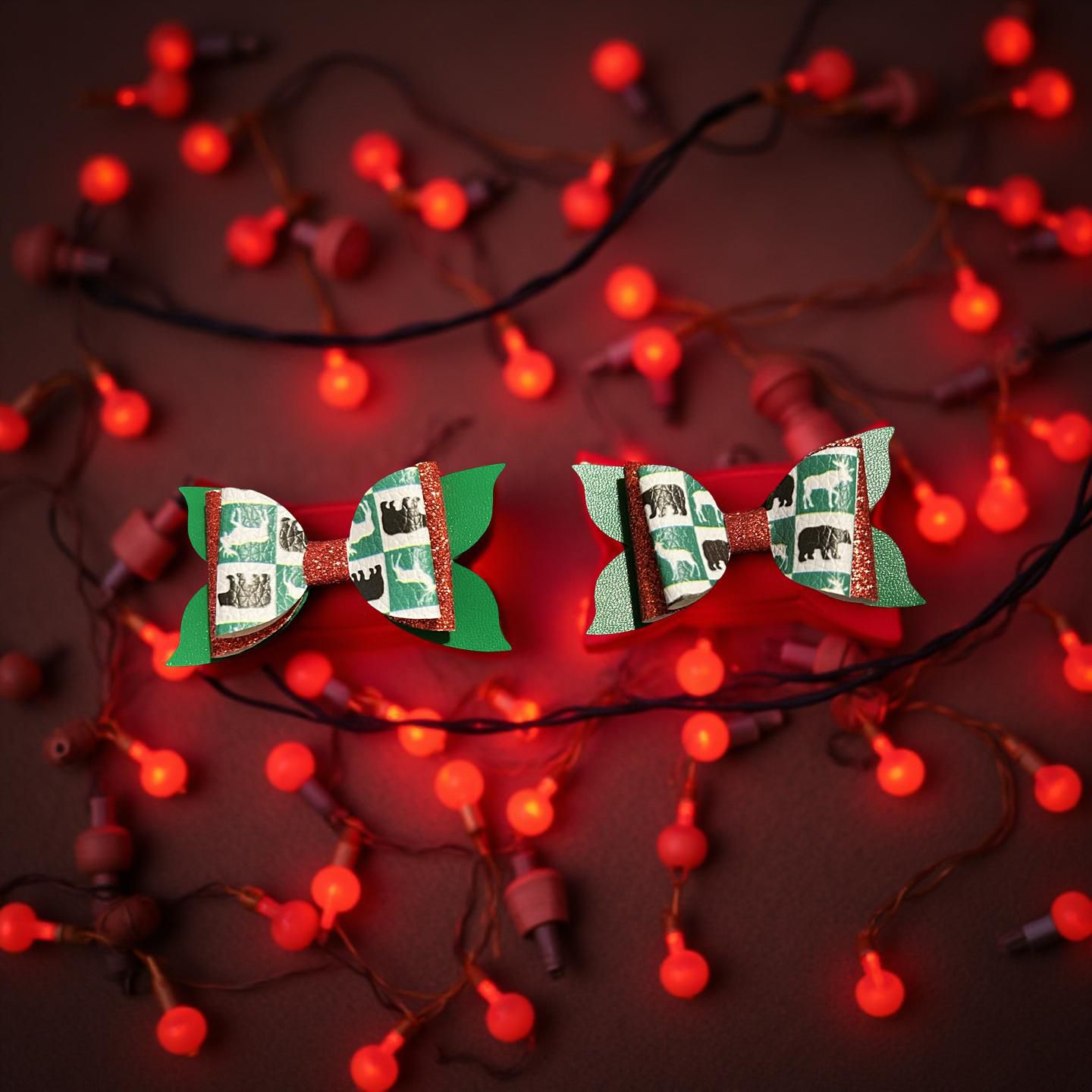 Bear-y Deer Sweets Bite- Size Bows