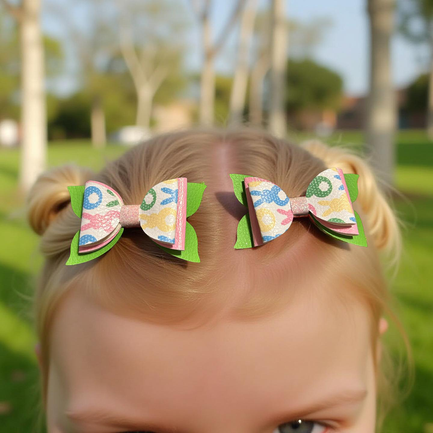 Bunny Hop Bite -Size Bows