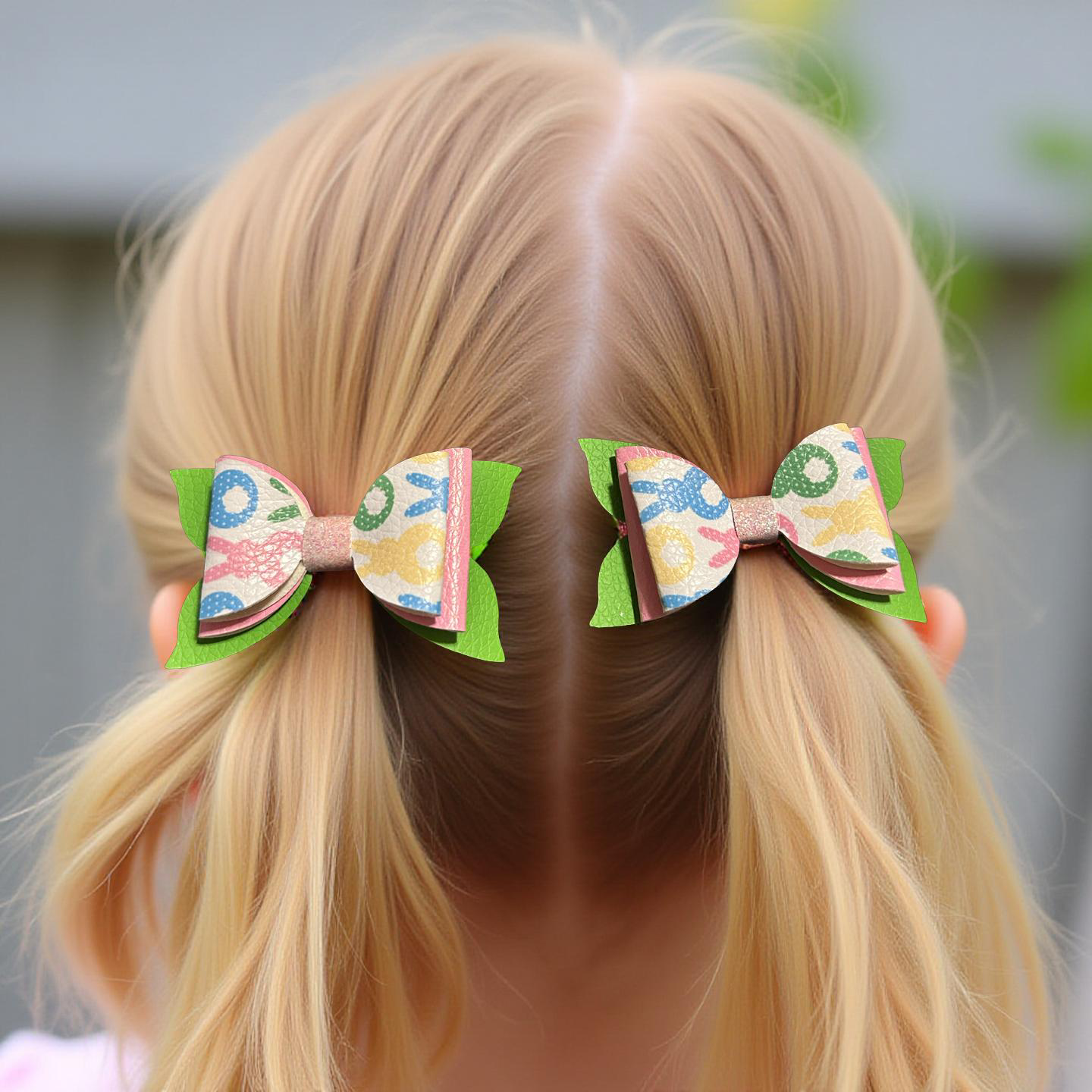 Bunny Hop Bite -Size Bows