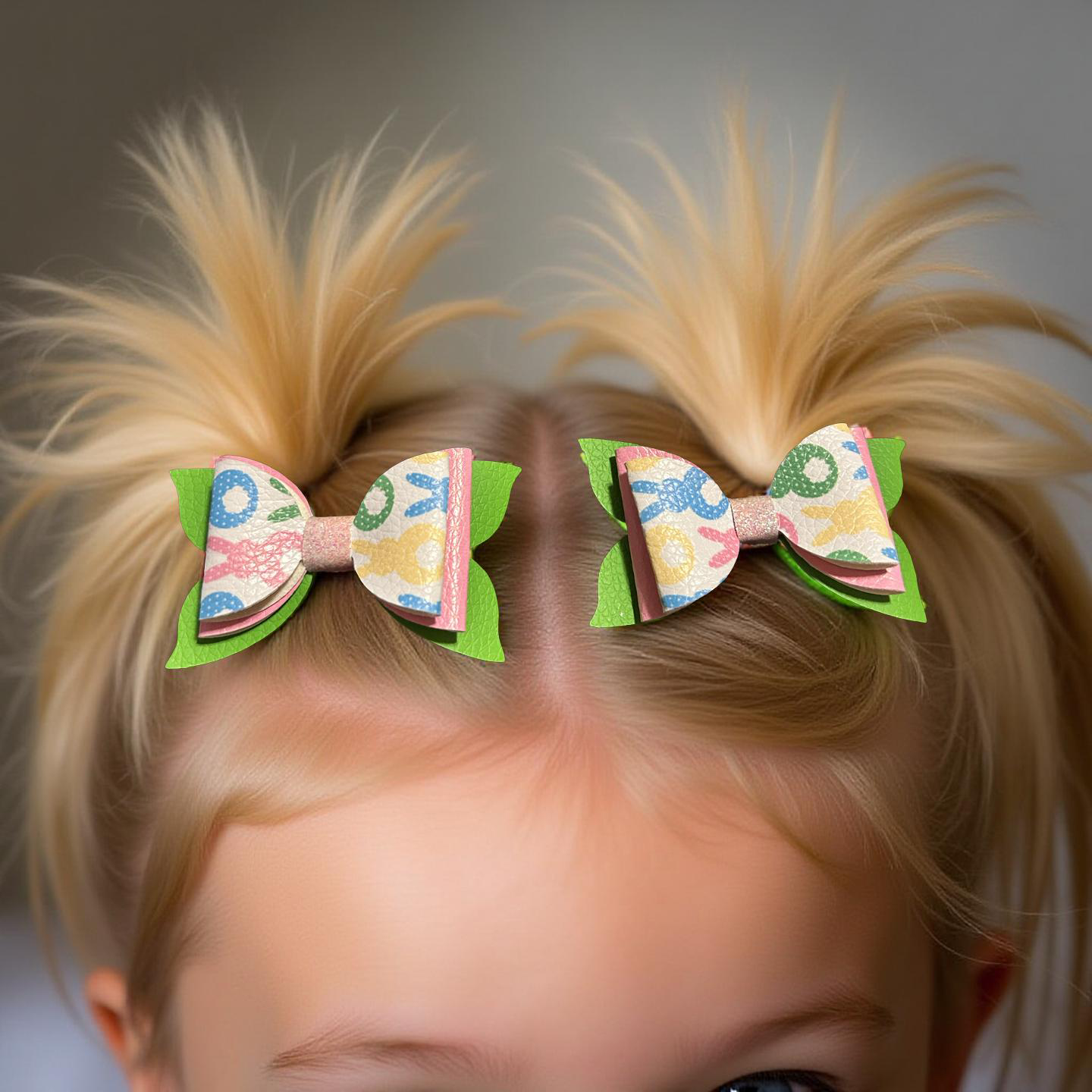 Bunny Hop Bite -Size Bows