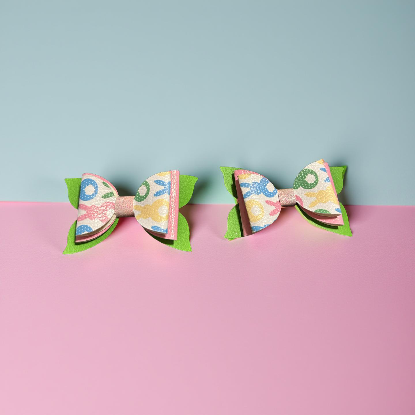 Bunny Hop Bite -Size Bows