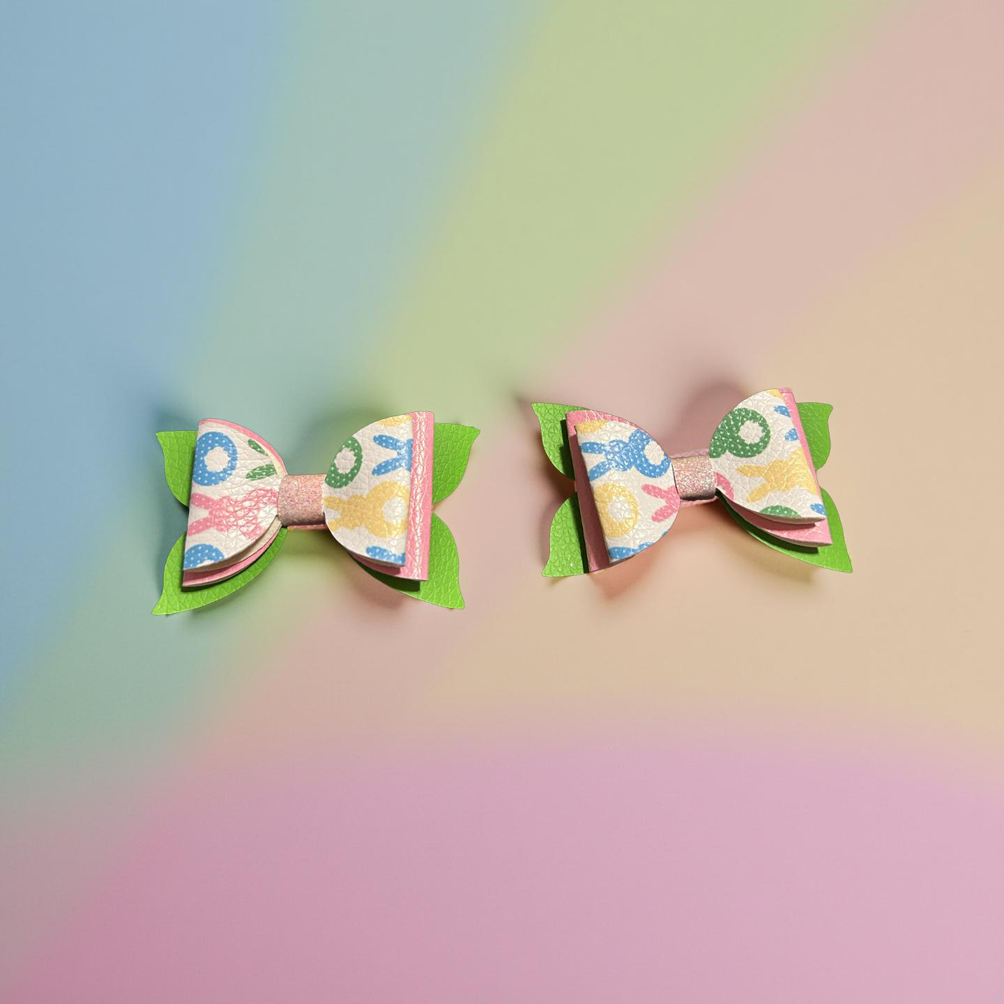 Bunny Hop Bite -Size Bows