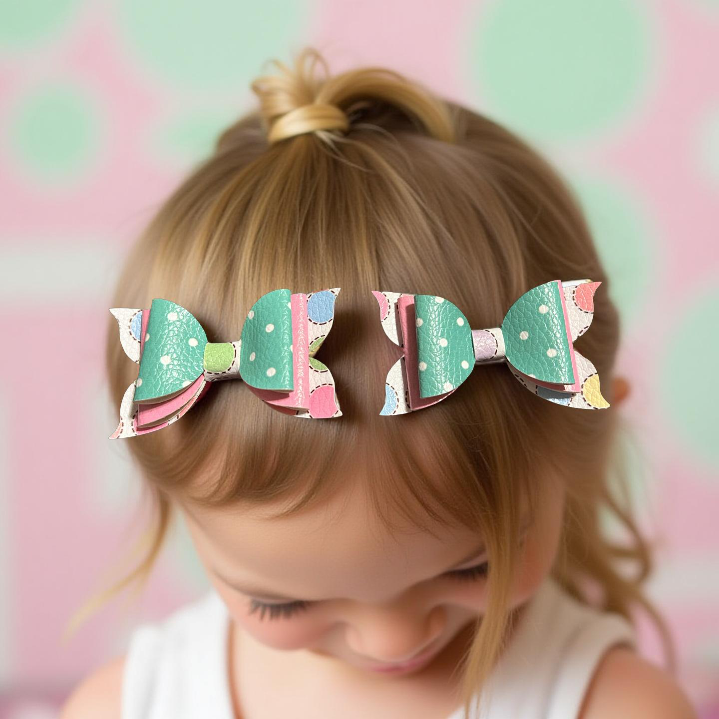 Dot Drop Darlings Bite- Size Bows