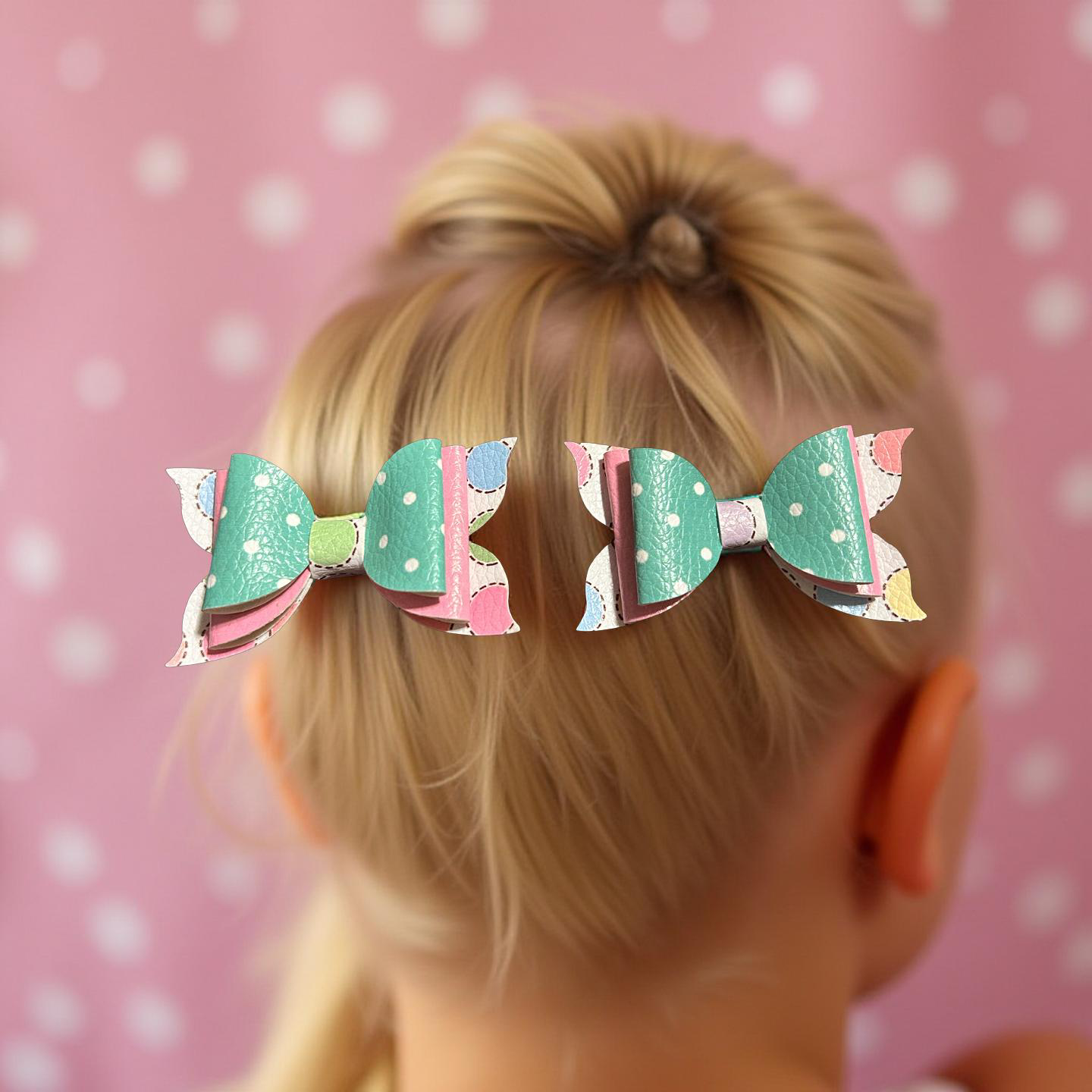 Dot Drop Darlings Bite- Size Bows