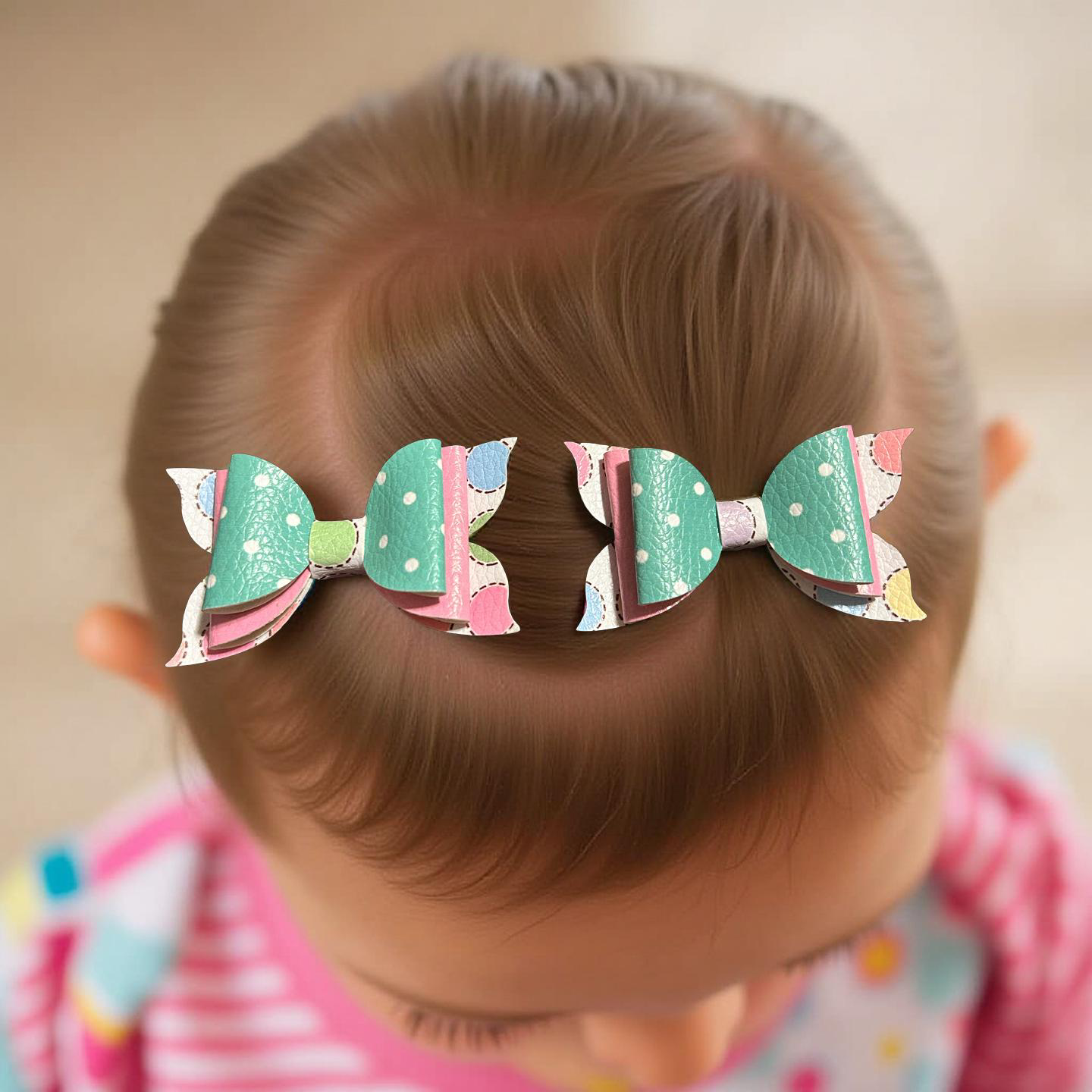 Dot Drop Darlings Bite- Size Bows