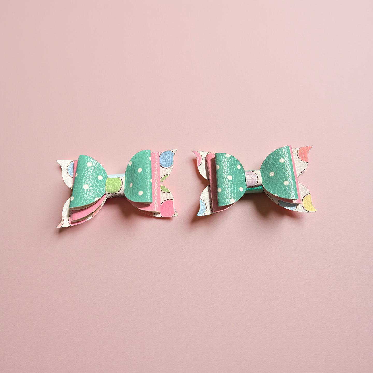 Dot Drop Darlings Bite- Size Bows