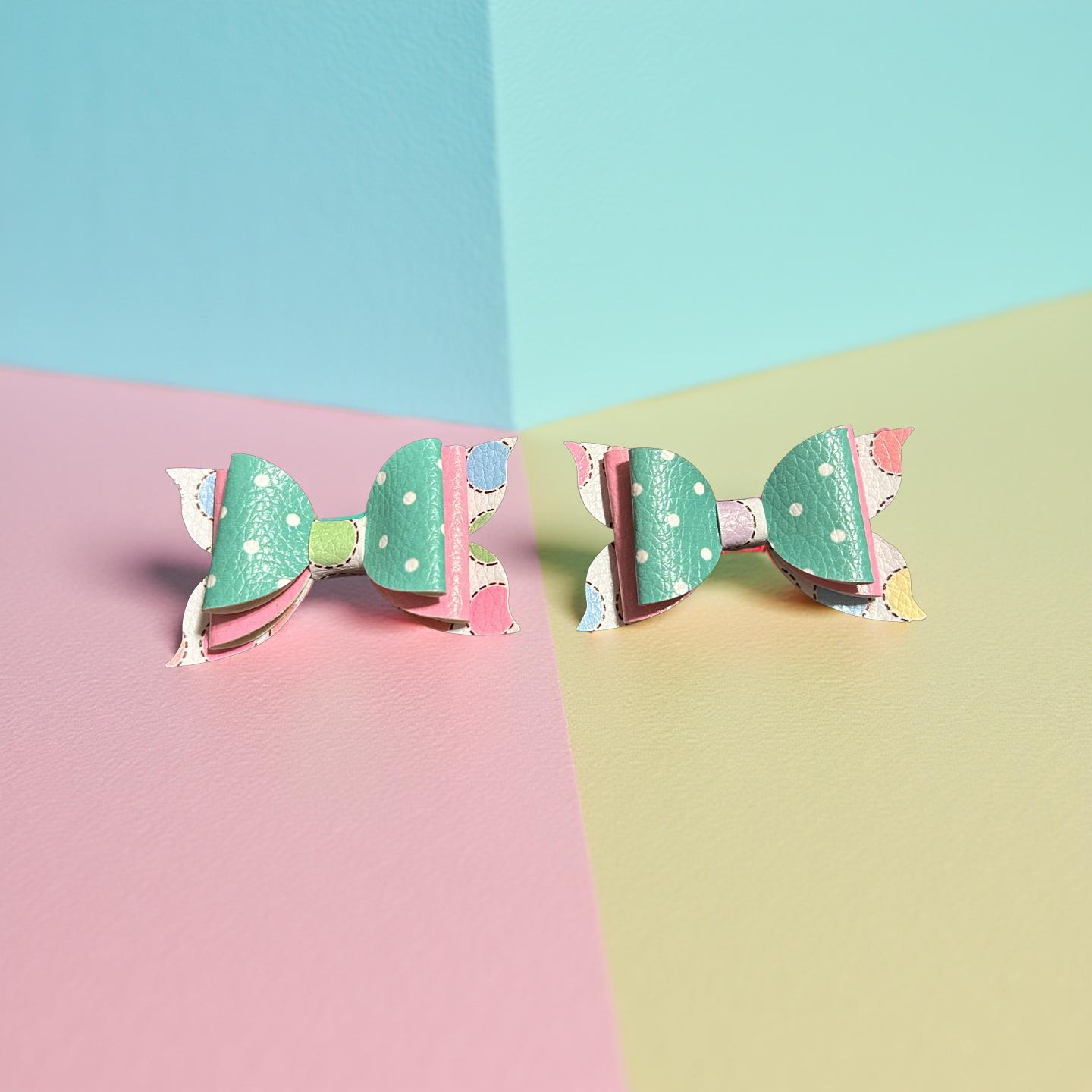Dot Drop Darlings Bite- Size Bows
