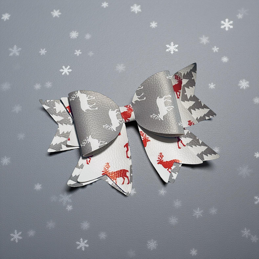 Reindeer Retreat Biggie Bow