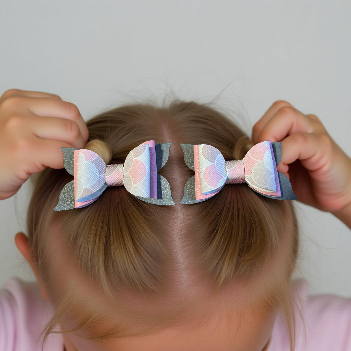 Candy Clouds Crinkle Bite-Size Bows