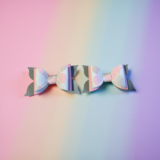 Candy Clouds Crinkle Bite-Size Bows