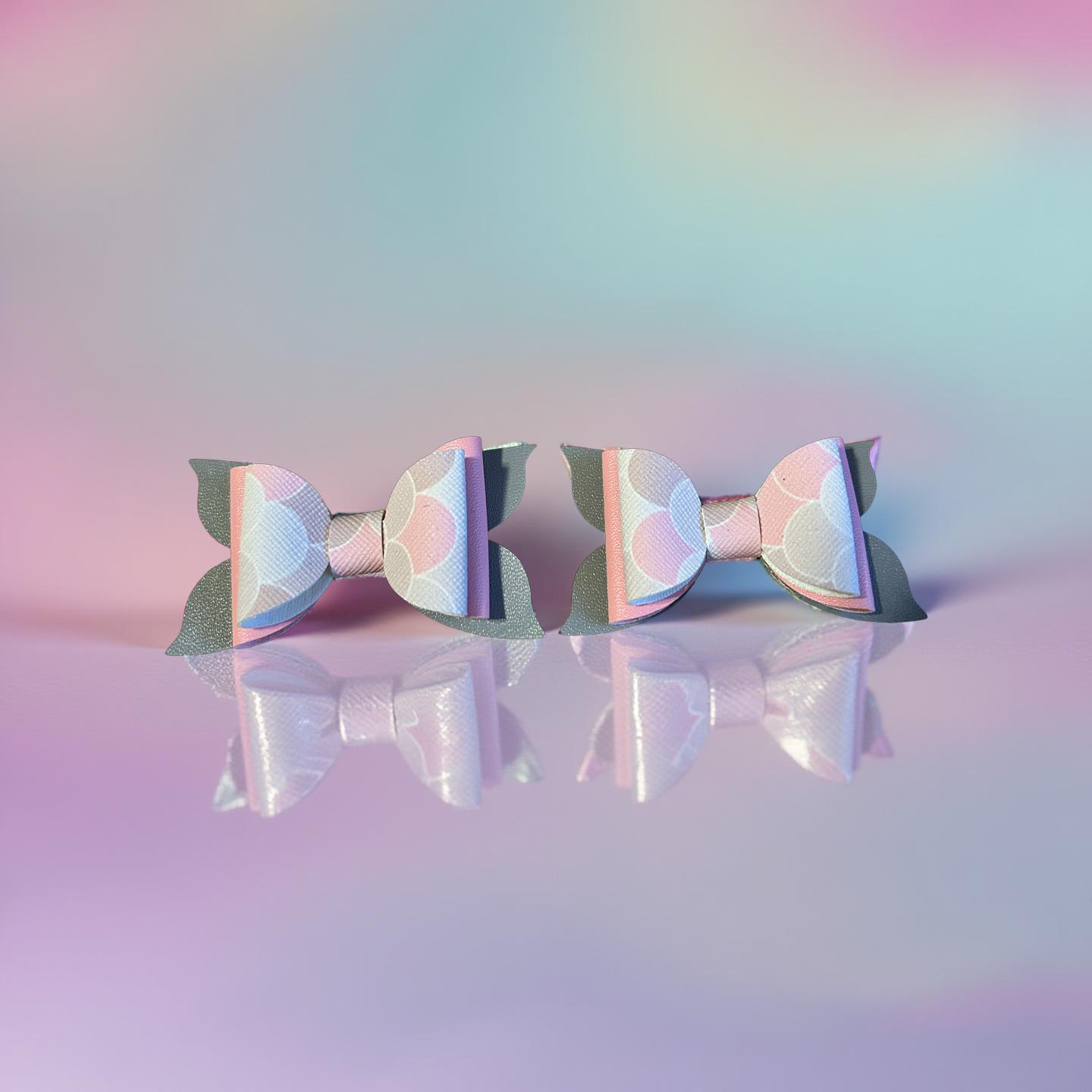 Candy Clouds Crinkle Bite-Size Bows