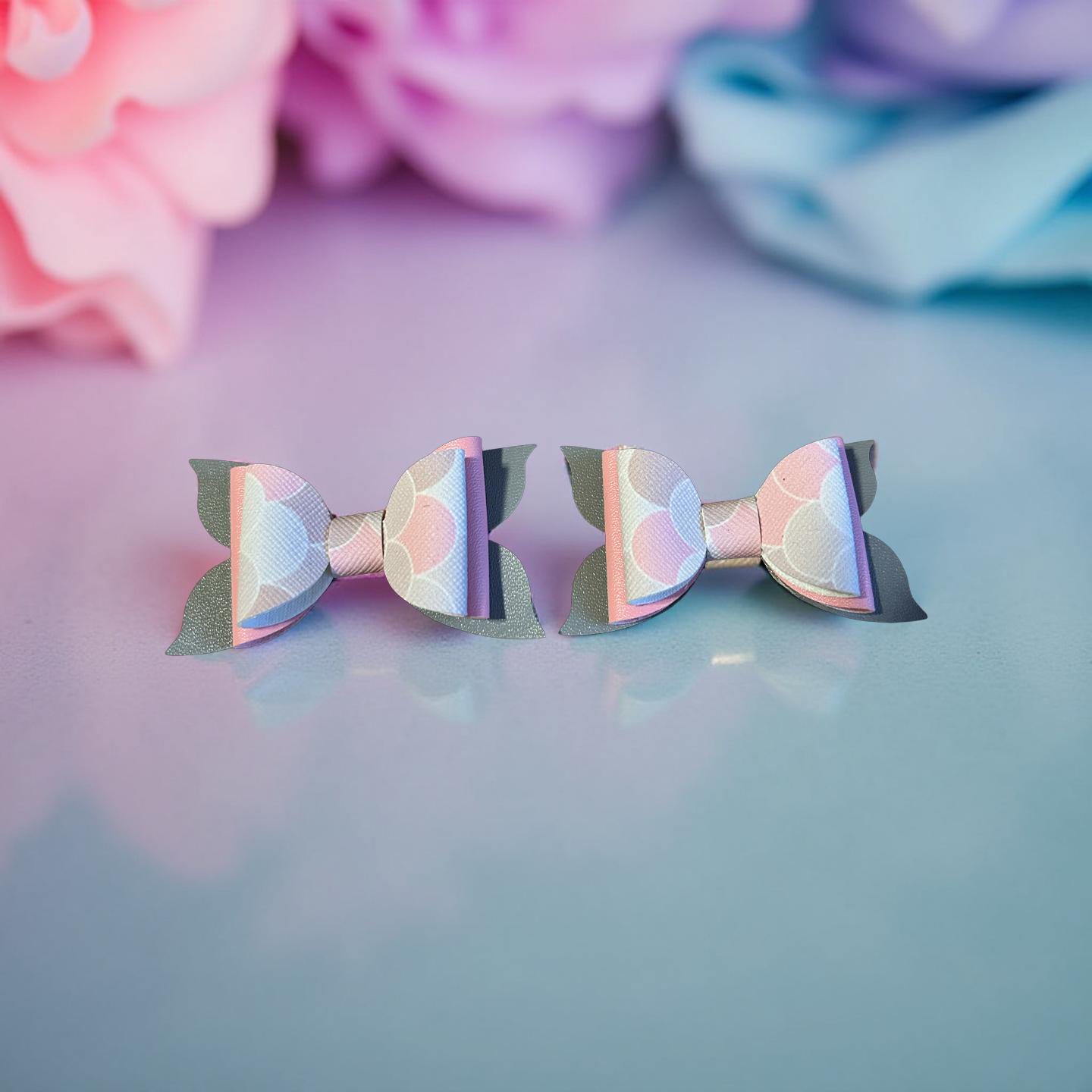 Candy Clouds Crinkle Bite-Size Bows