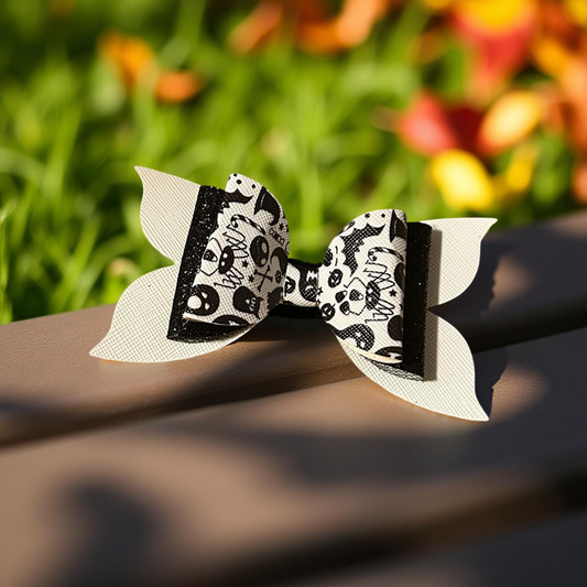 Skelly Chic Hairbow