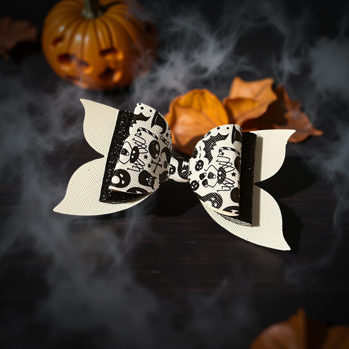Skelly Chic Hairbow
