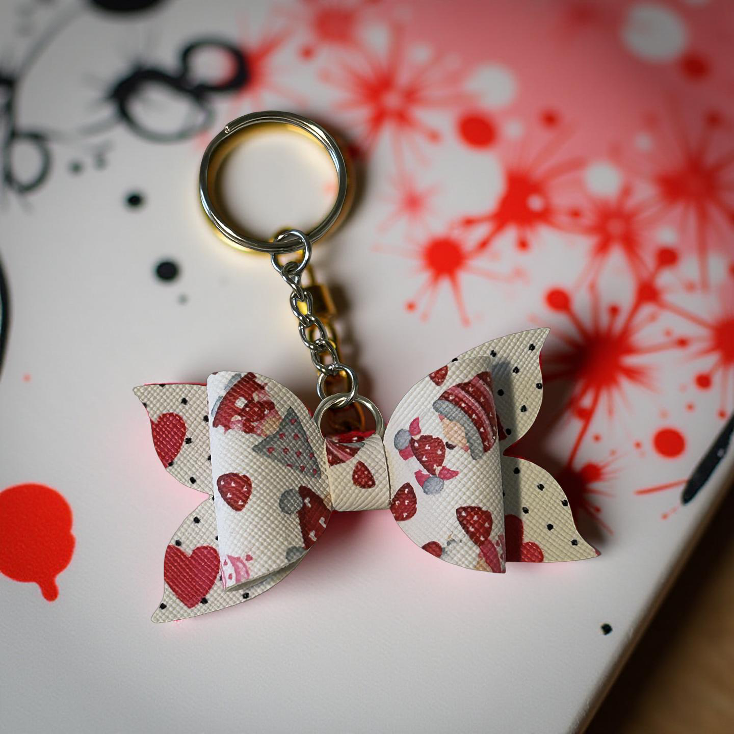Love Gnomes Keychain
