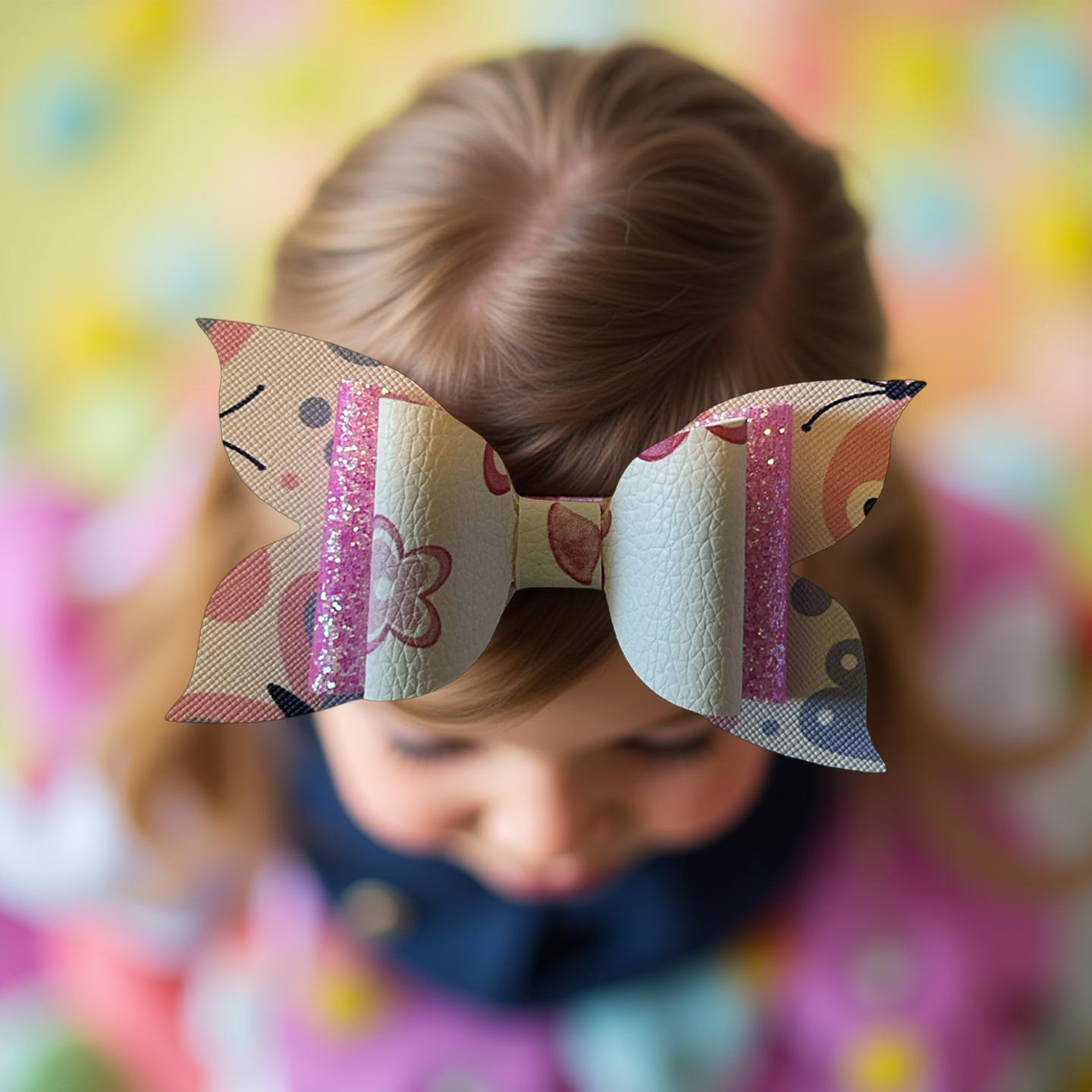 Rosy Radiance Hairbow