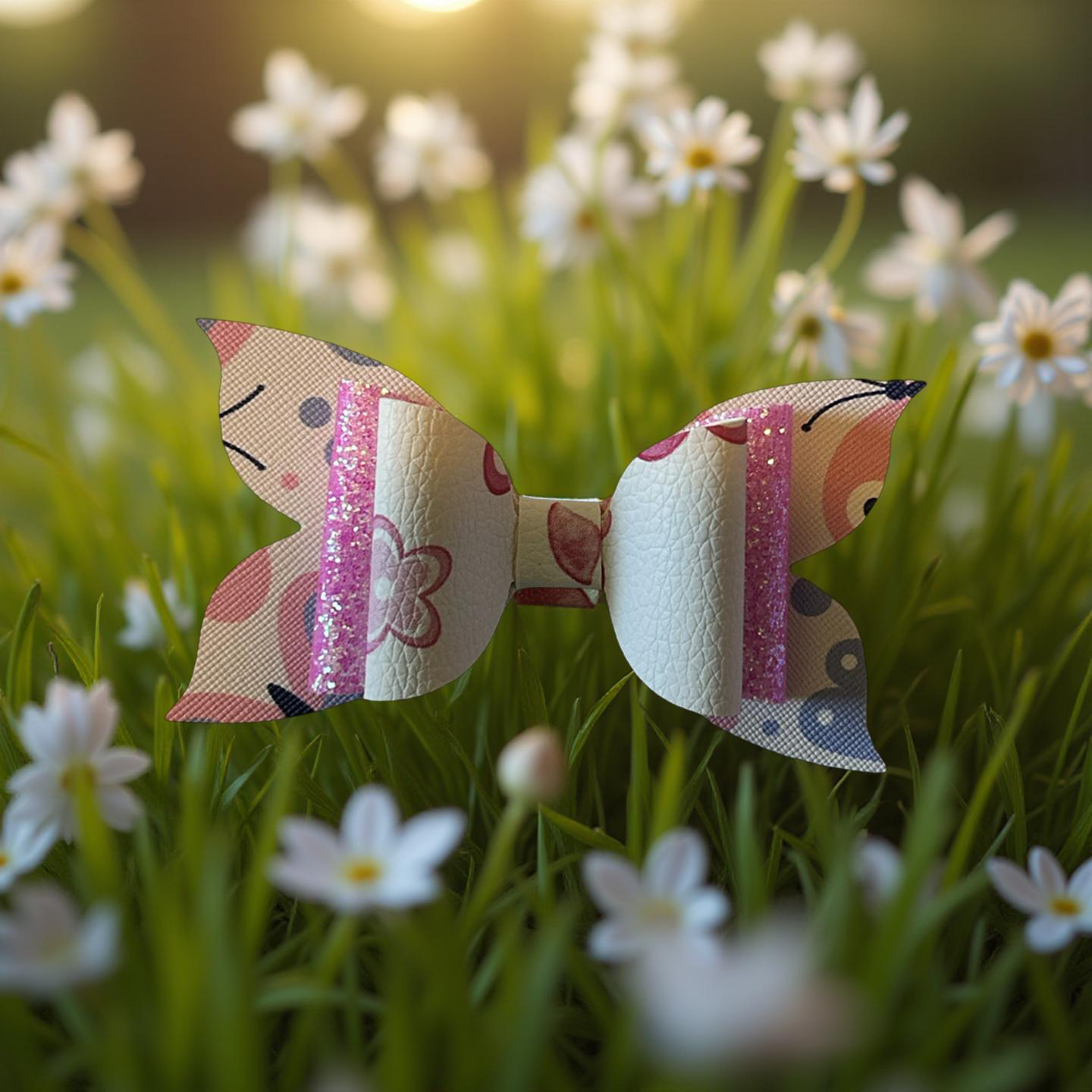 Rosy Radiance Hairbow