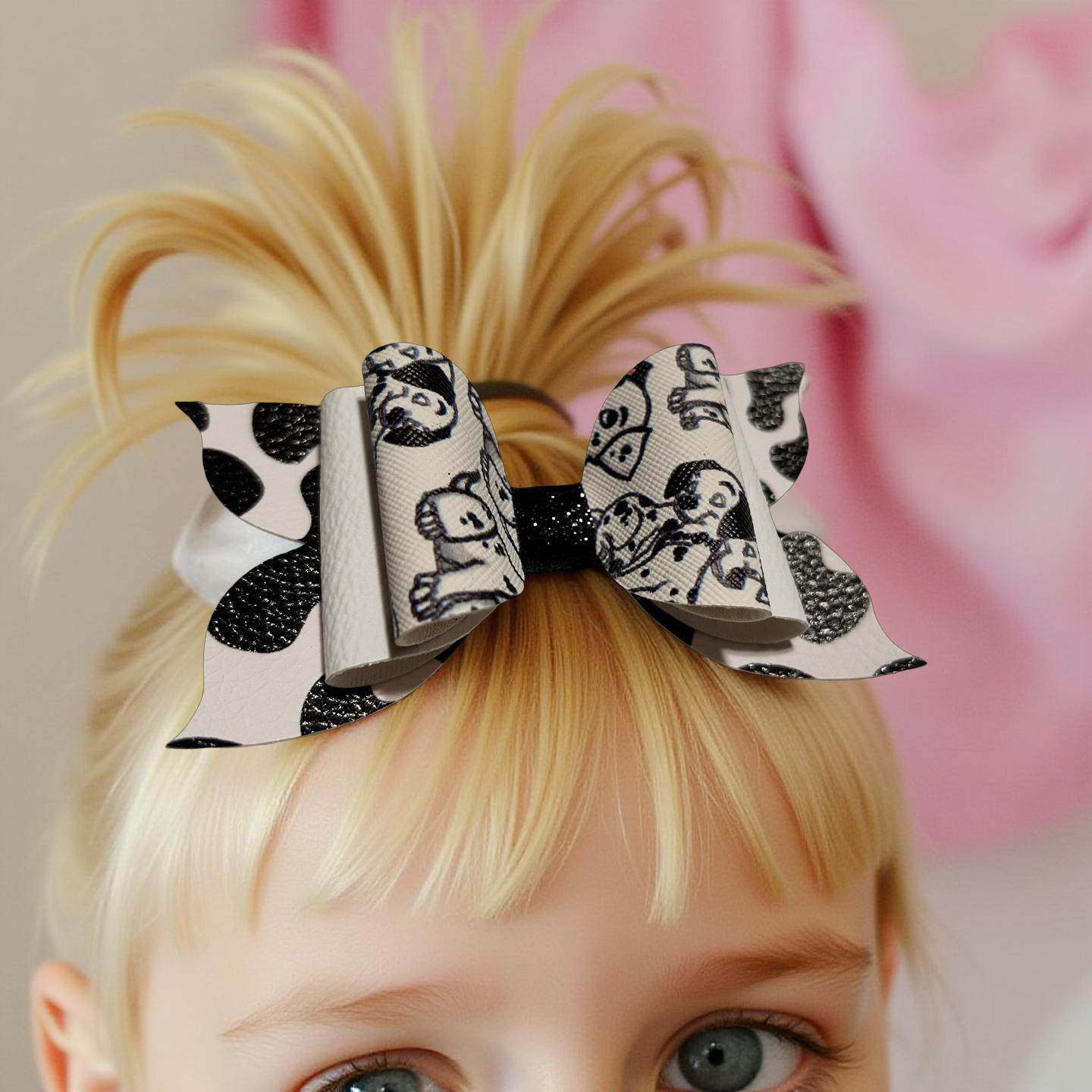 Spotted & Spoiled Hairbow