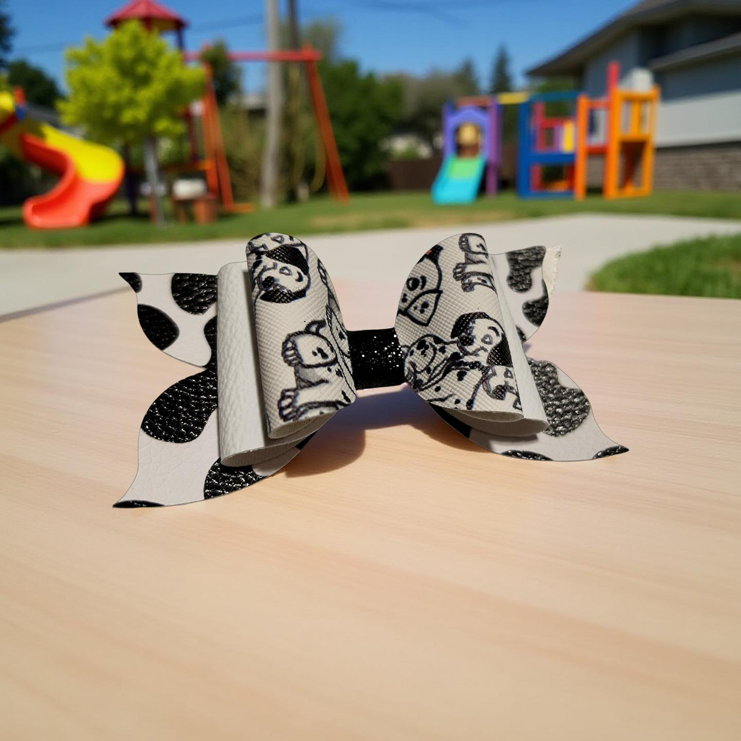 Spotted & Spoiled Hairbow