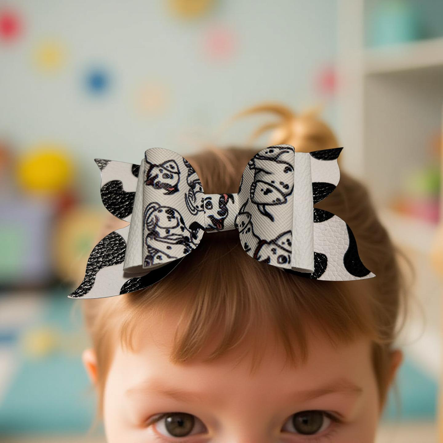 Spotted & Spoiled Hairbow