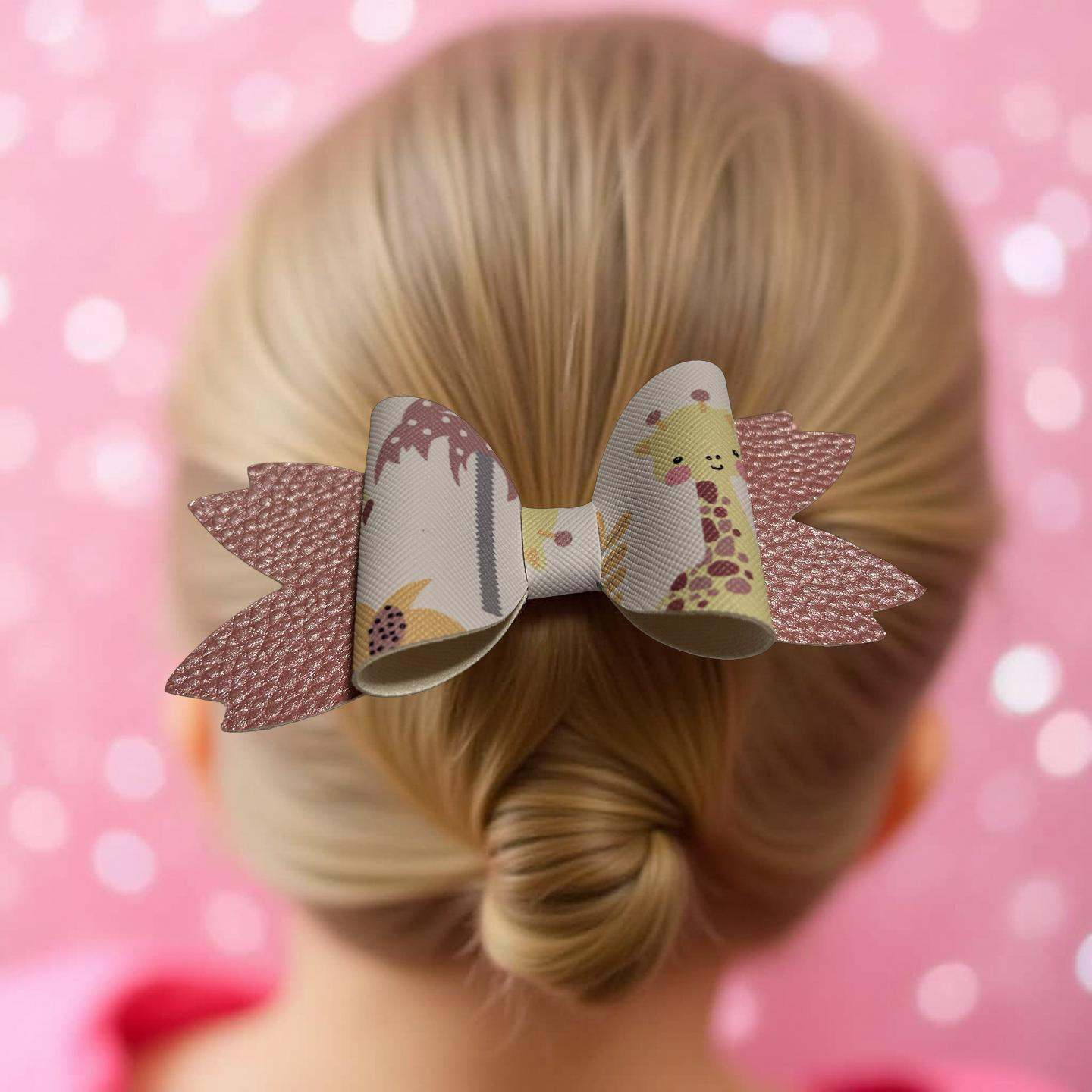 Girafficalicious Hairbow