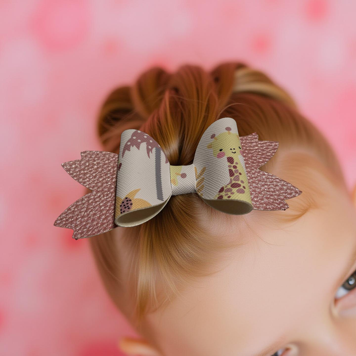 Girafficalicious Hairbow