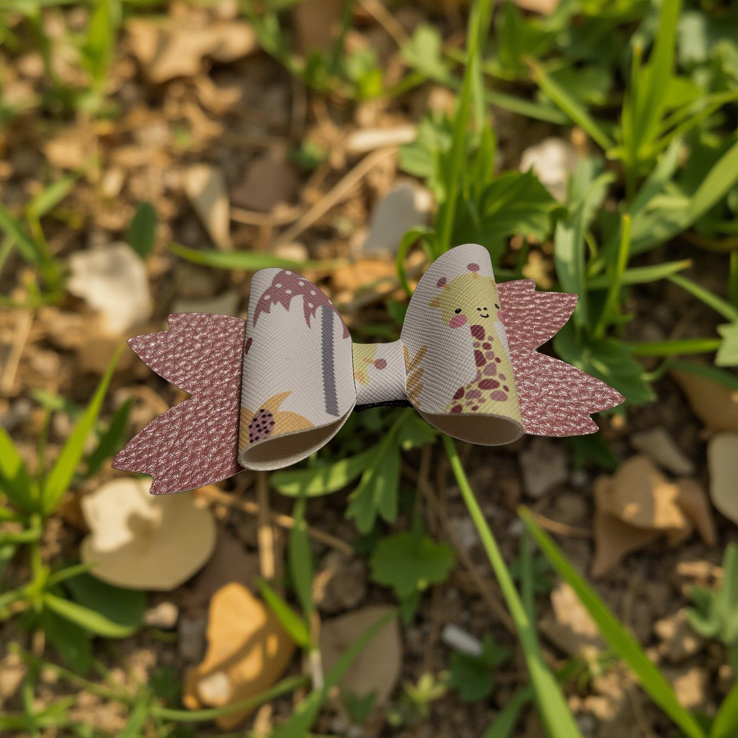 Girafficalicious Hairbow