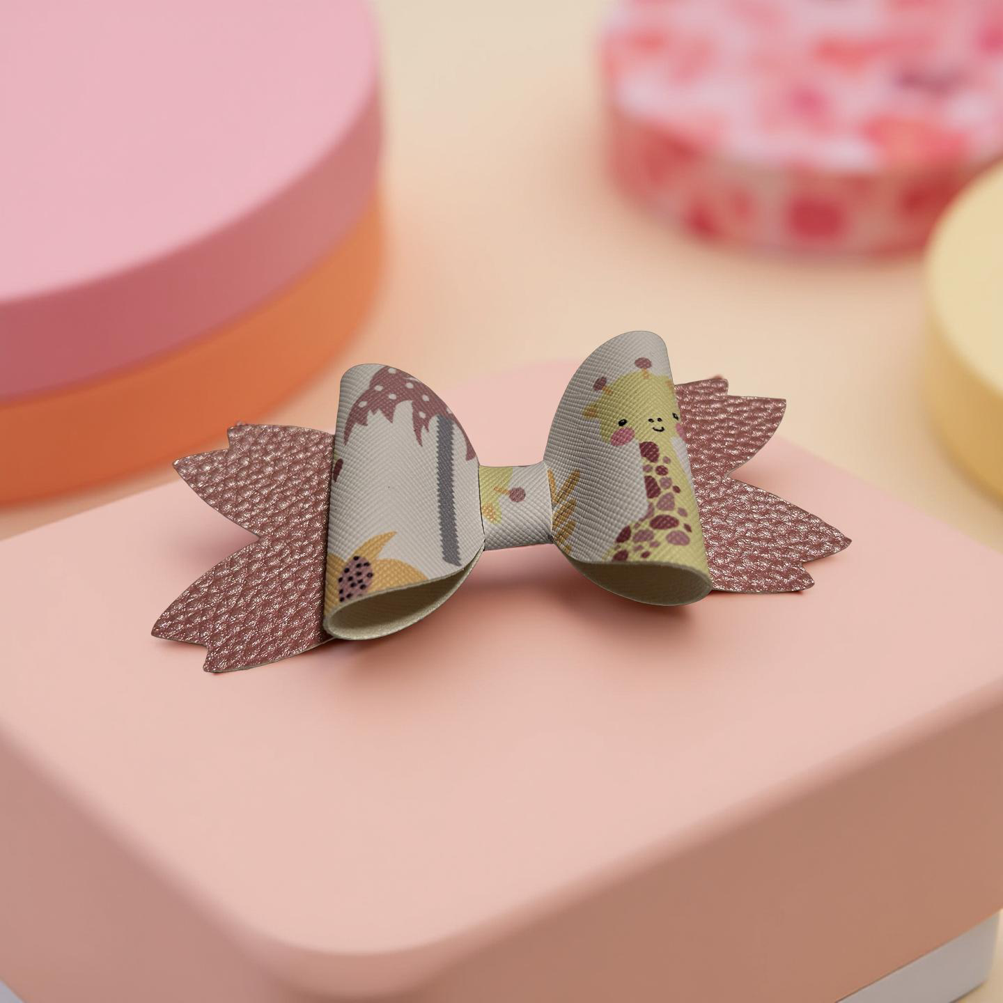 Girafficalicious Hairbow
