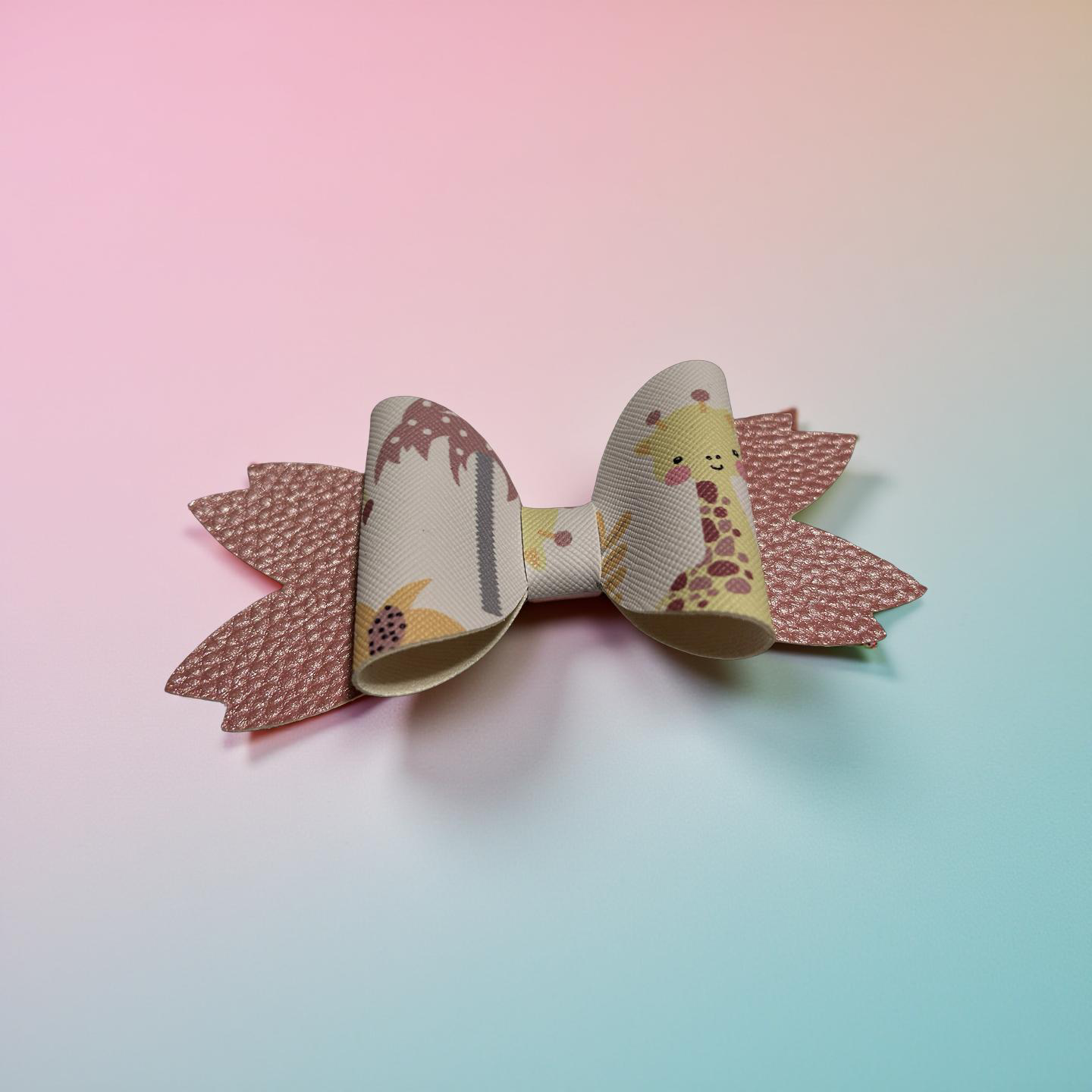 Girafficalicious Hairbow