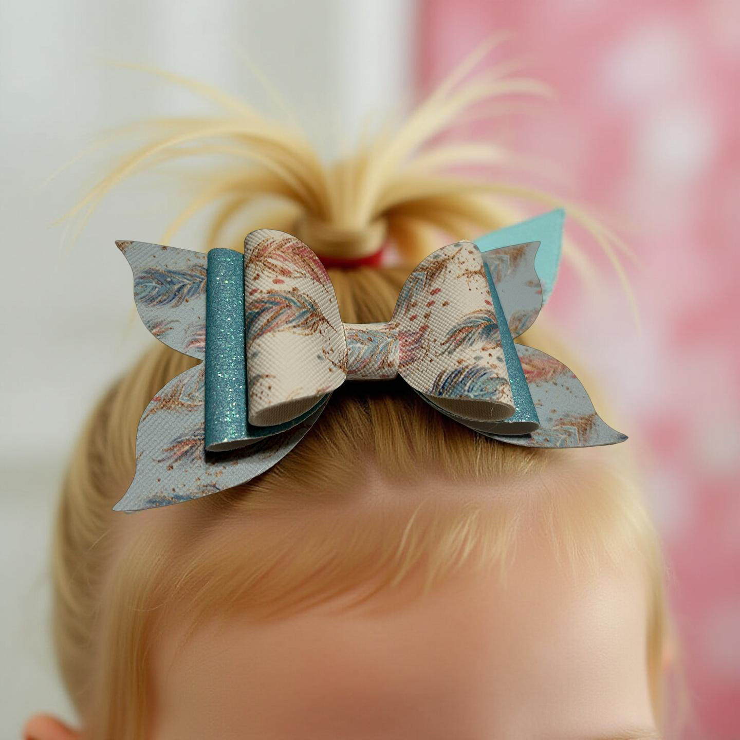 Featherlight Fancy Hairbow