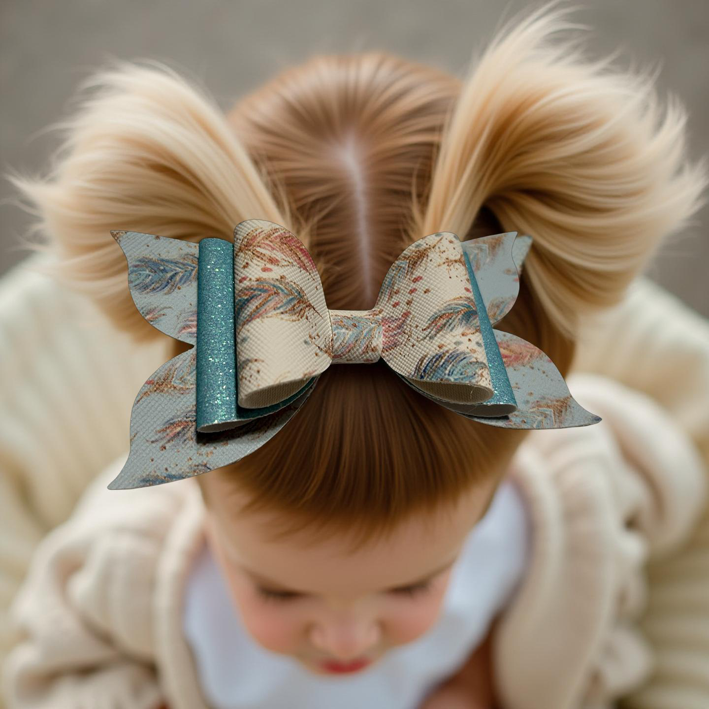 Featherlight Fancy Hairbow