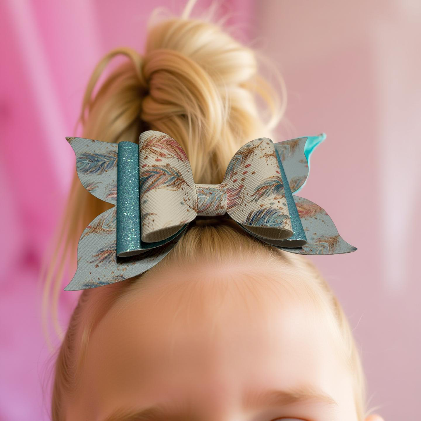 Featherlight Fancy Hairbow