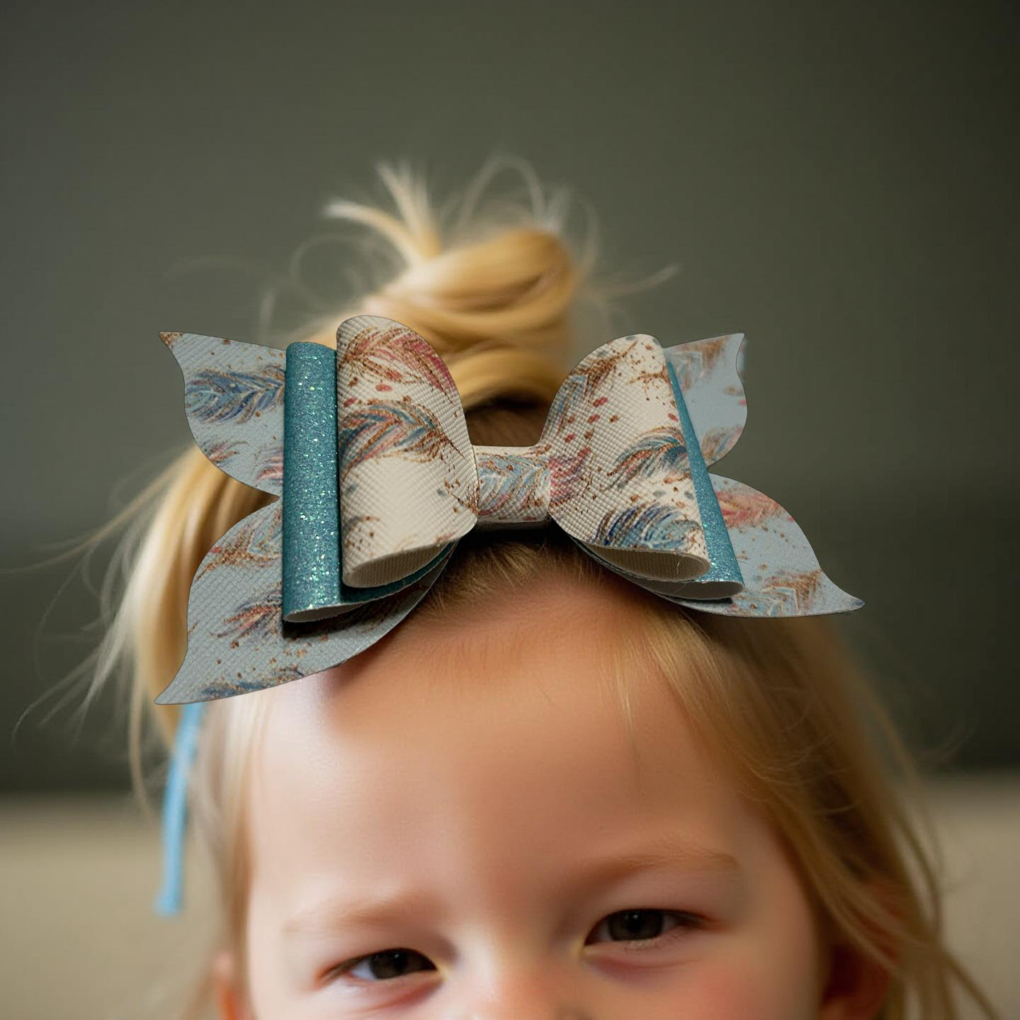 Featherlight Fancy Hairbow