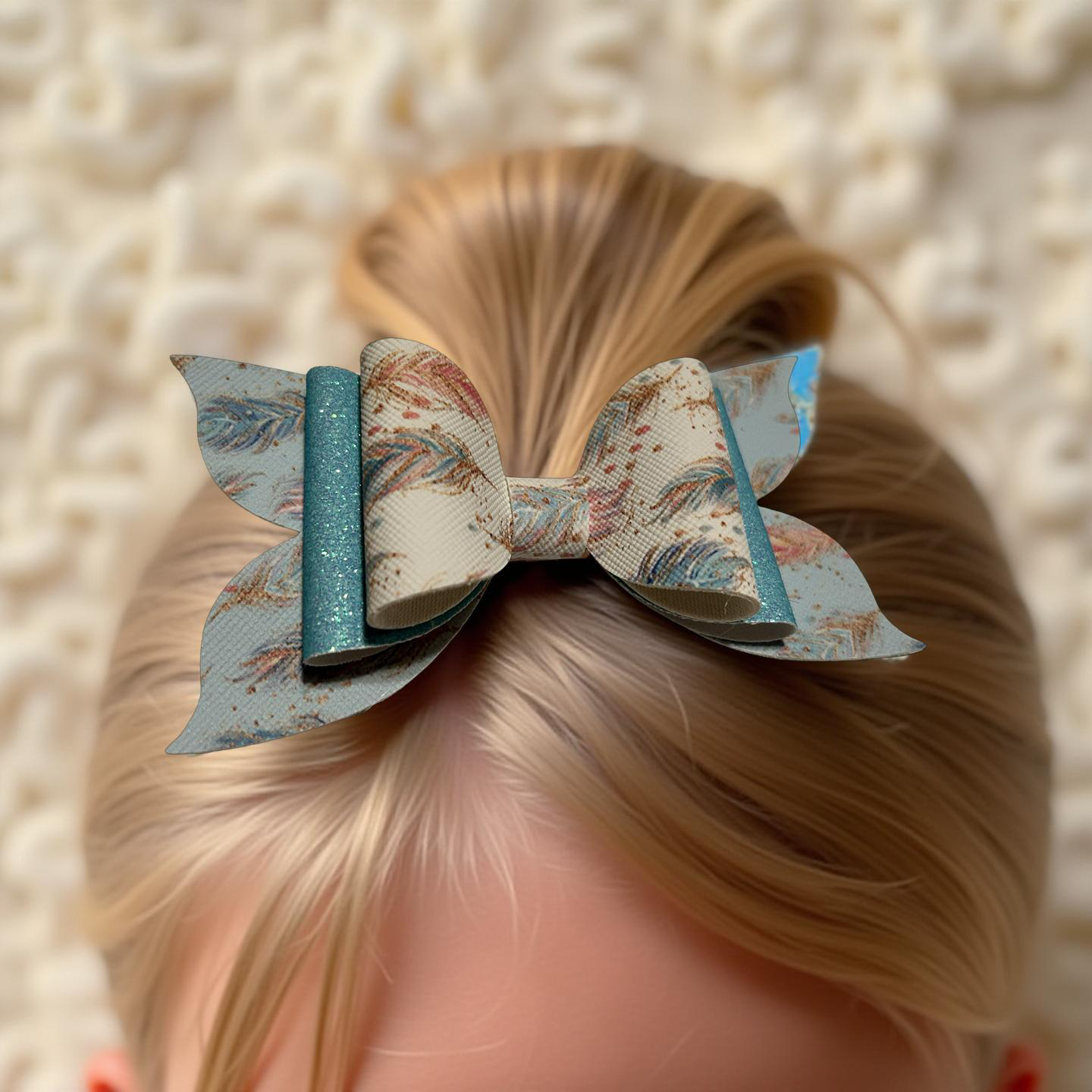 Featherlight Fancy Hairbow
