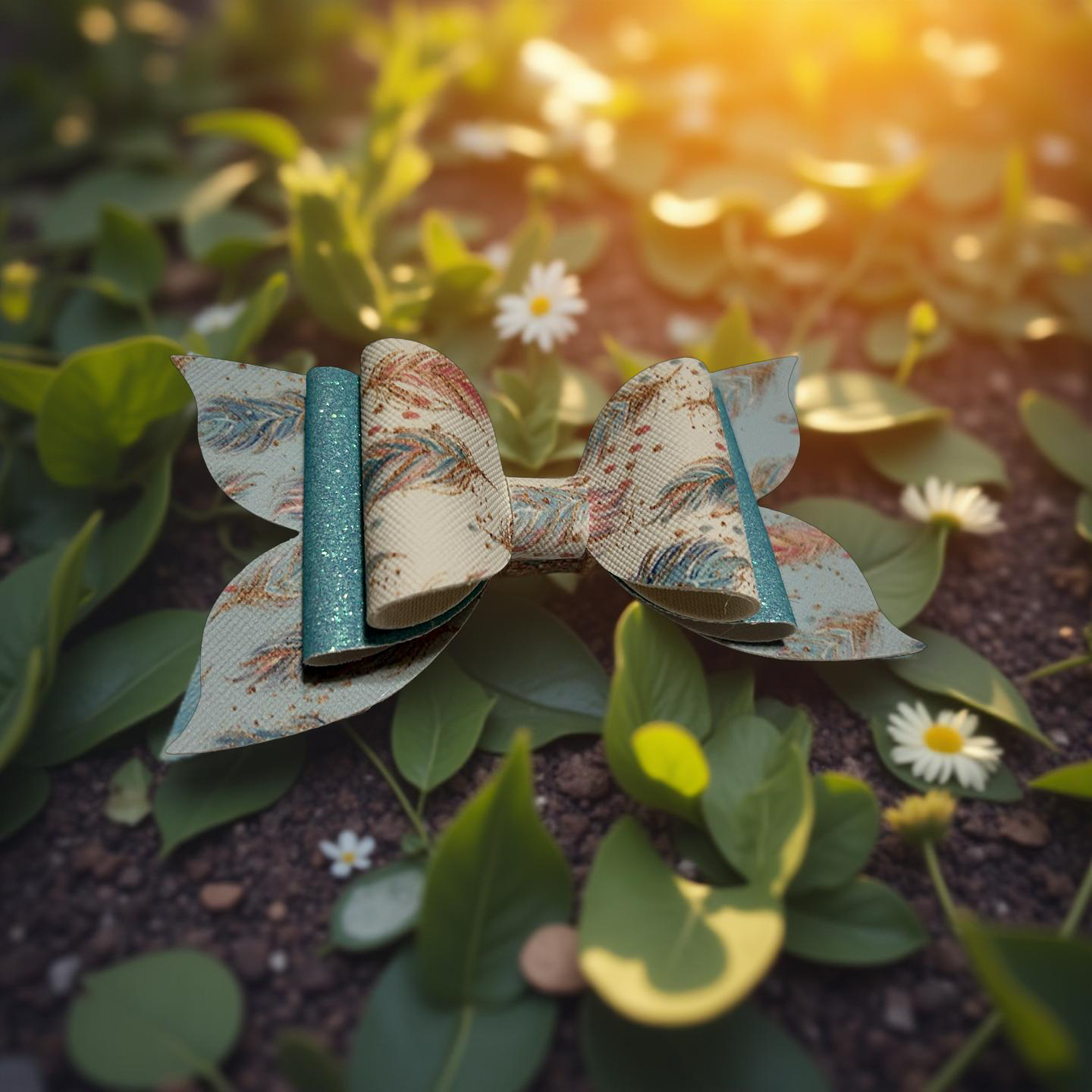 Featherlight Fancy Hairbow