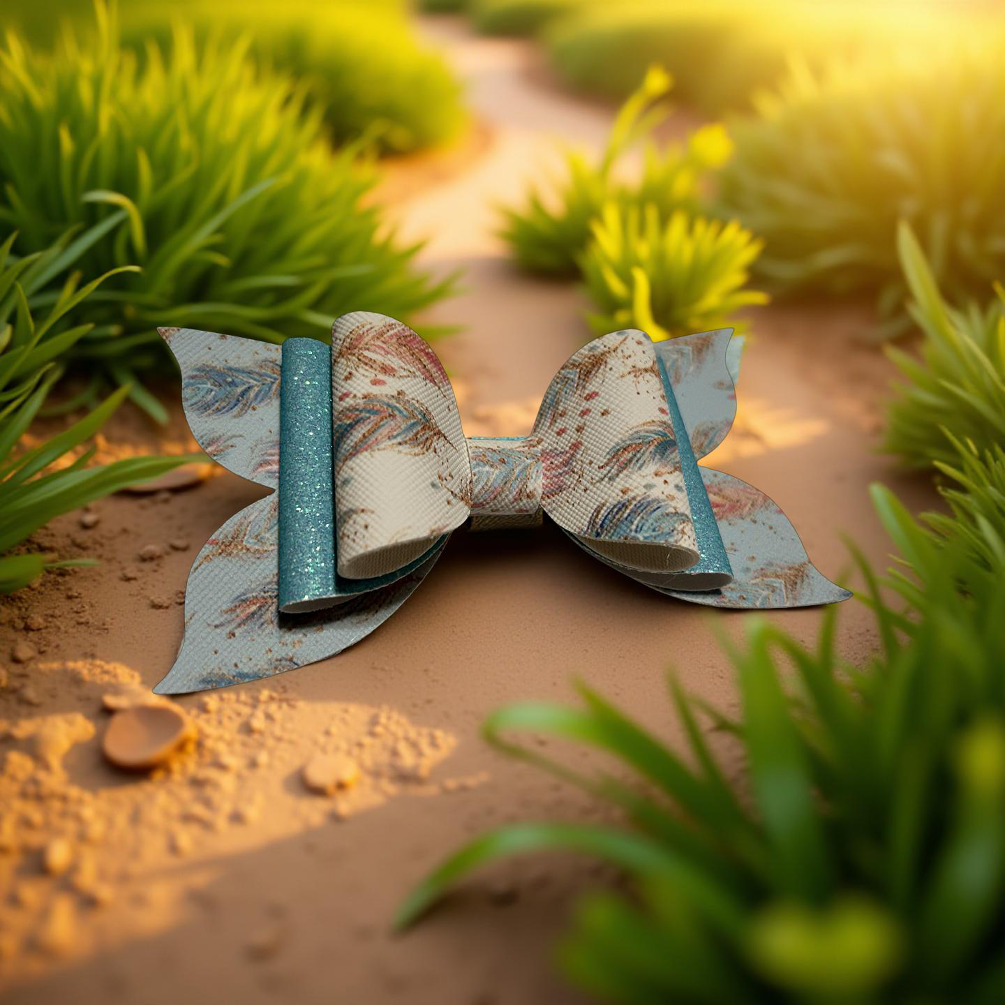 Featherlight Fancy Hairbow