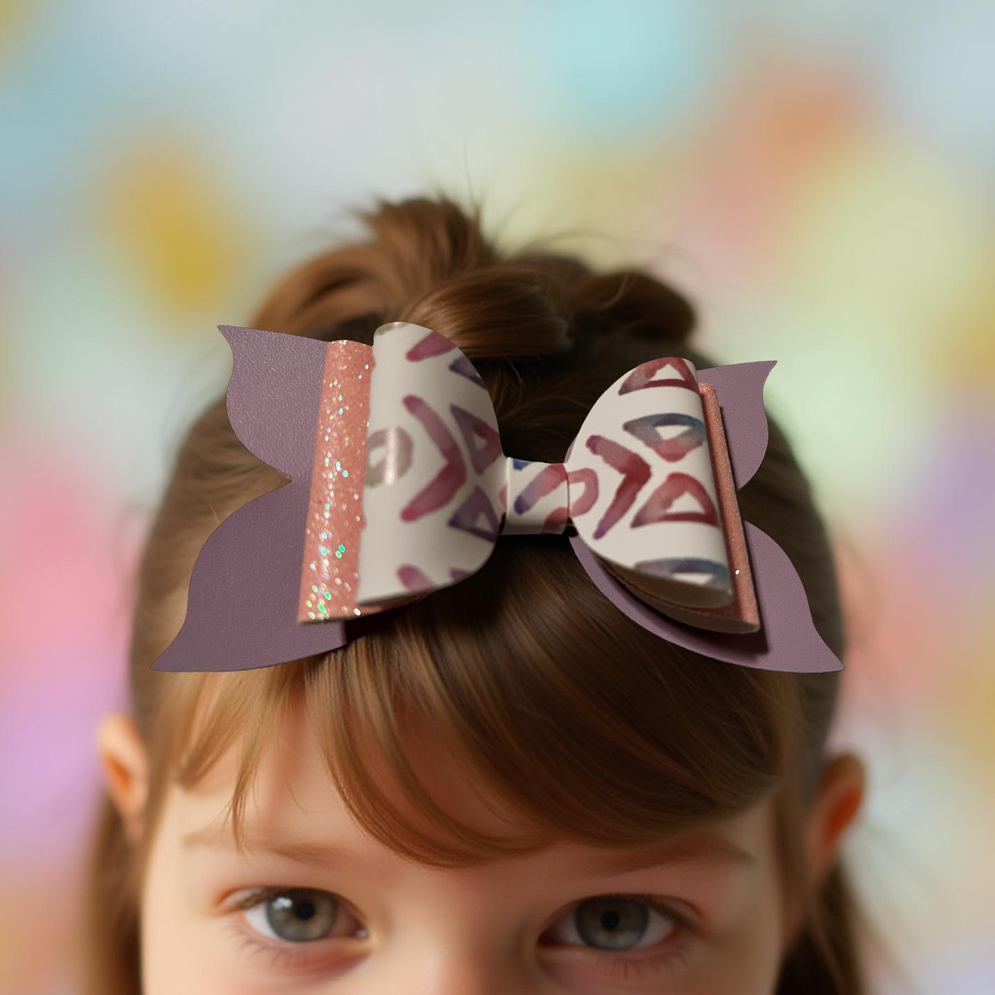 Pink Spark Love Bow