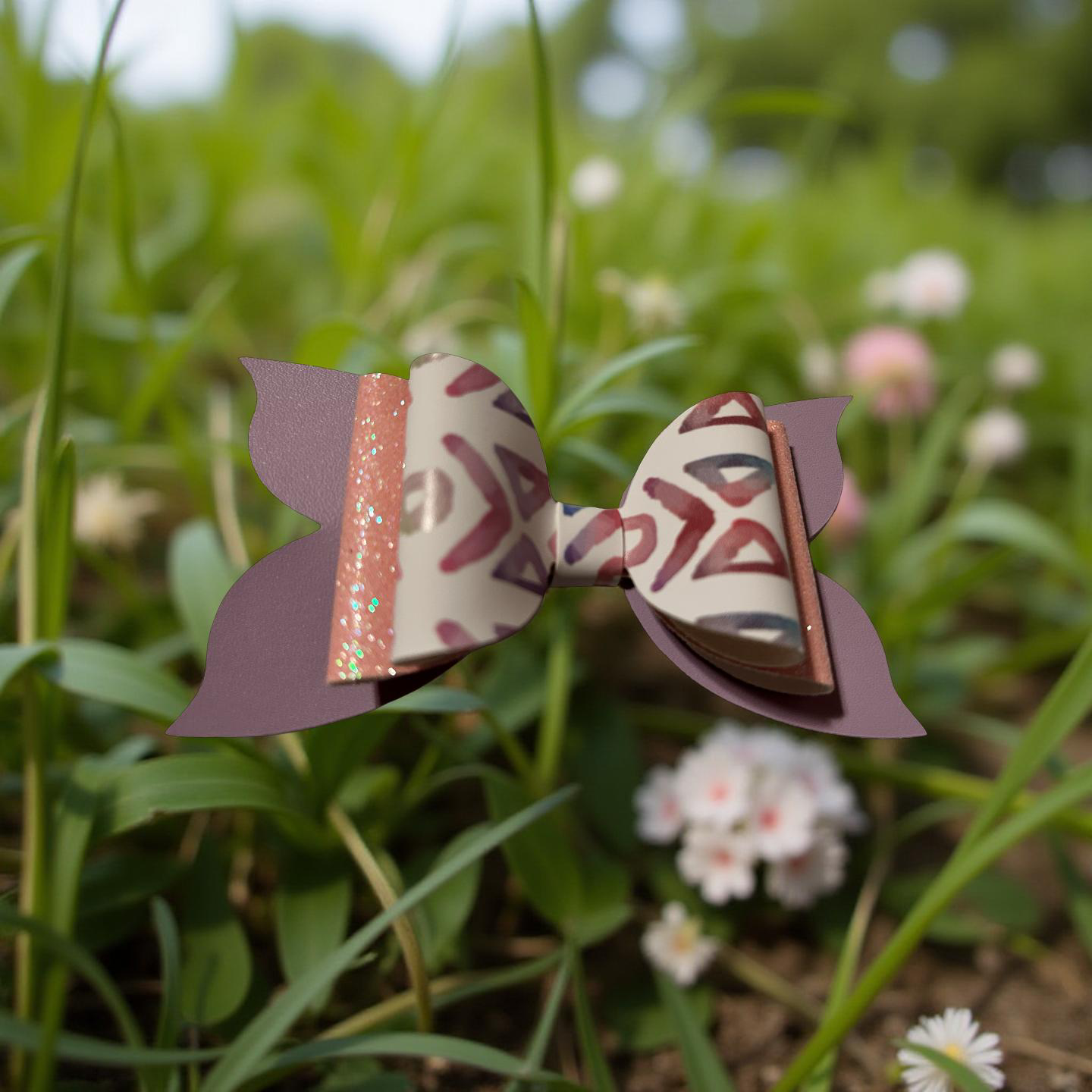 Pink Spark Love Bow