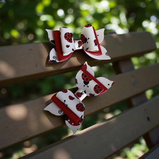 Lady Luck Bite- Size Hairbows