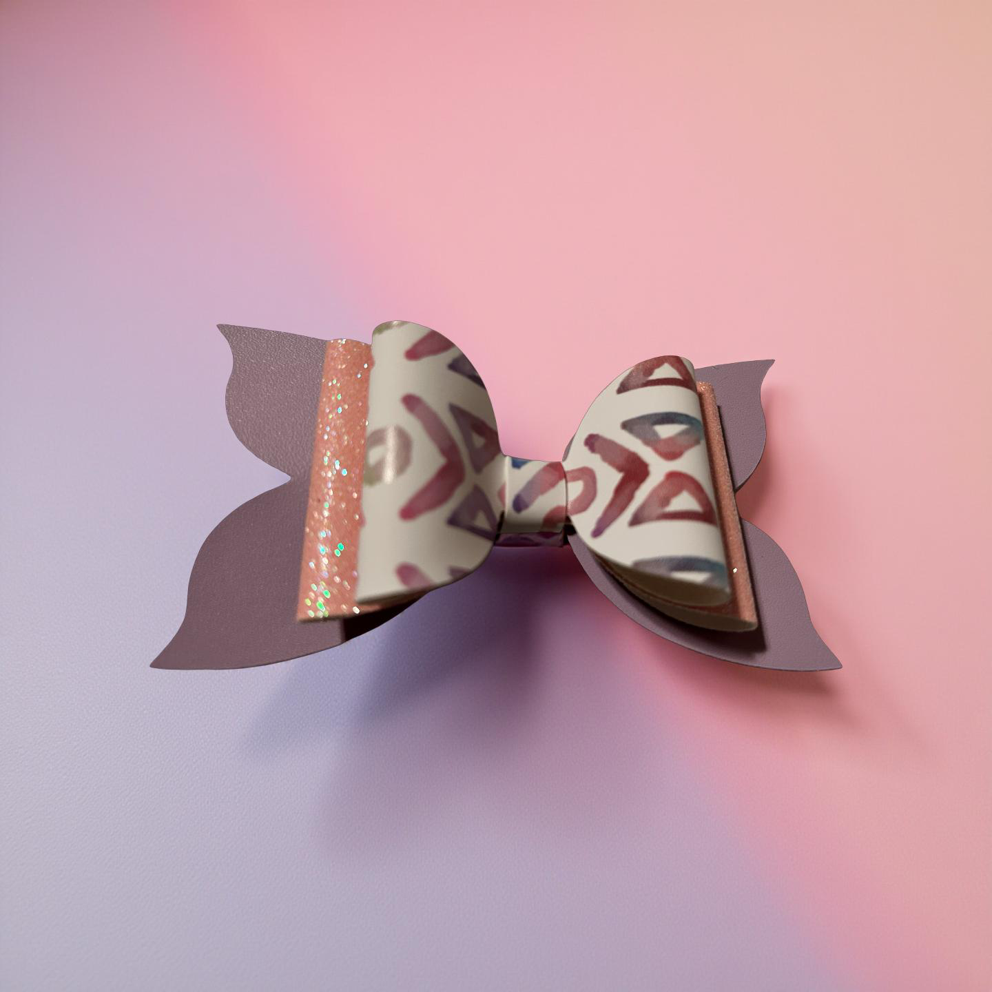 Pink Spark Love Bow